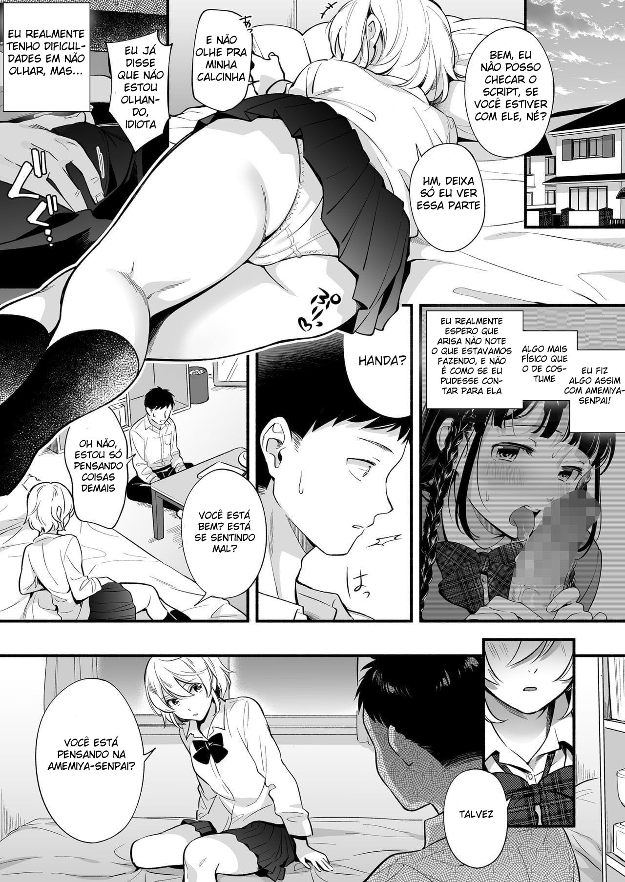 Qual das duas? Uma linda Senpai? Ou Uma Amiga de Infância Determinada? - Page 8