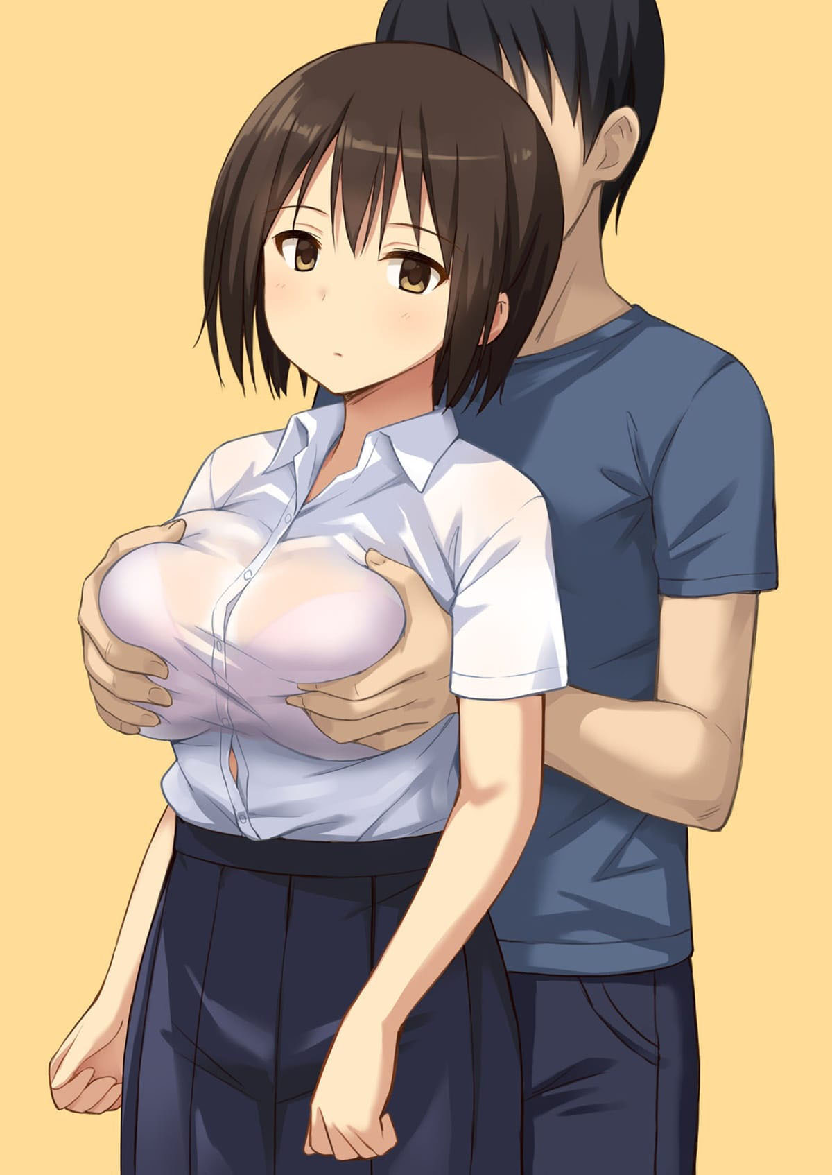 A História de Como Tornei Minha Colega de Classe o meu Onahole Através de uma Maldição de Obediência - Page 1