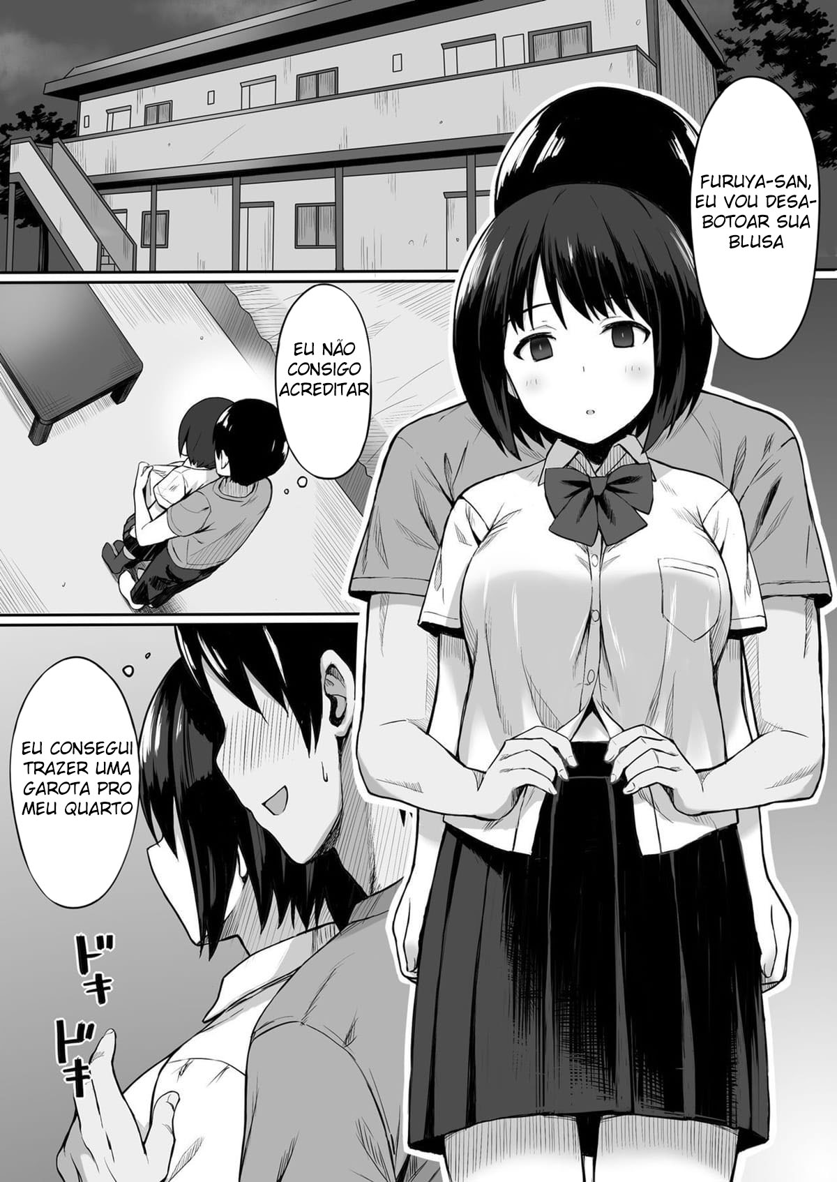 A História de Como Tornei Minha Colega de Classe o meu Onahole Através de uma Maldição de Obediência - Page 2