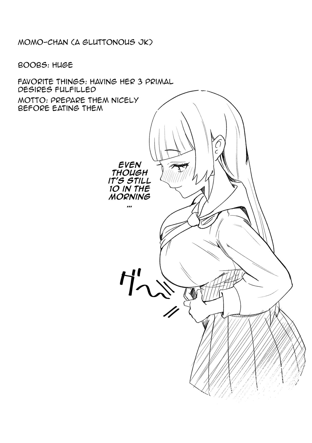 Tabe Gal -Muchimuchi Tennen Gal wa Papakatsu Shimasu- | Tabe Girl -A Chubby Airheaded Girl Becomes a Sugar Baby- - Page 3