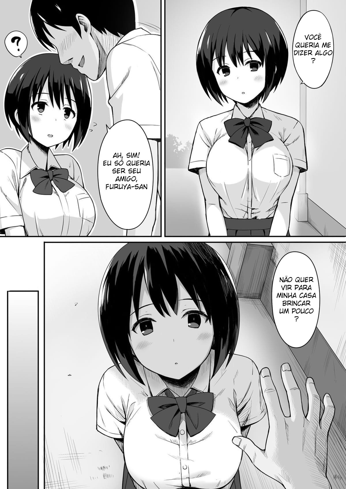 A História de Como Tornei Minha Colega de Classe o meu Onahole Através de uma Maldição de Obediência - Page 5