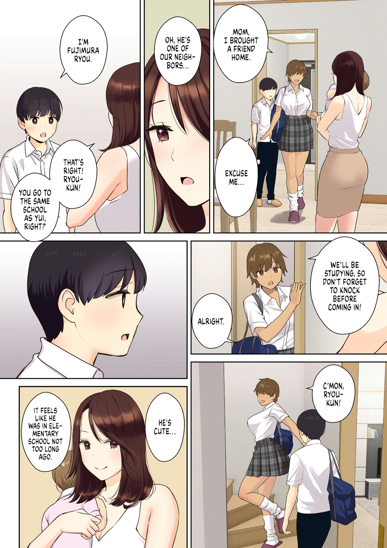 anojo no Okaa-san ni Doutei o Ubawareru Hanashi 1 | How My Girlfriend’s Mom Took My Virginity 1 - Page 6