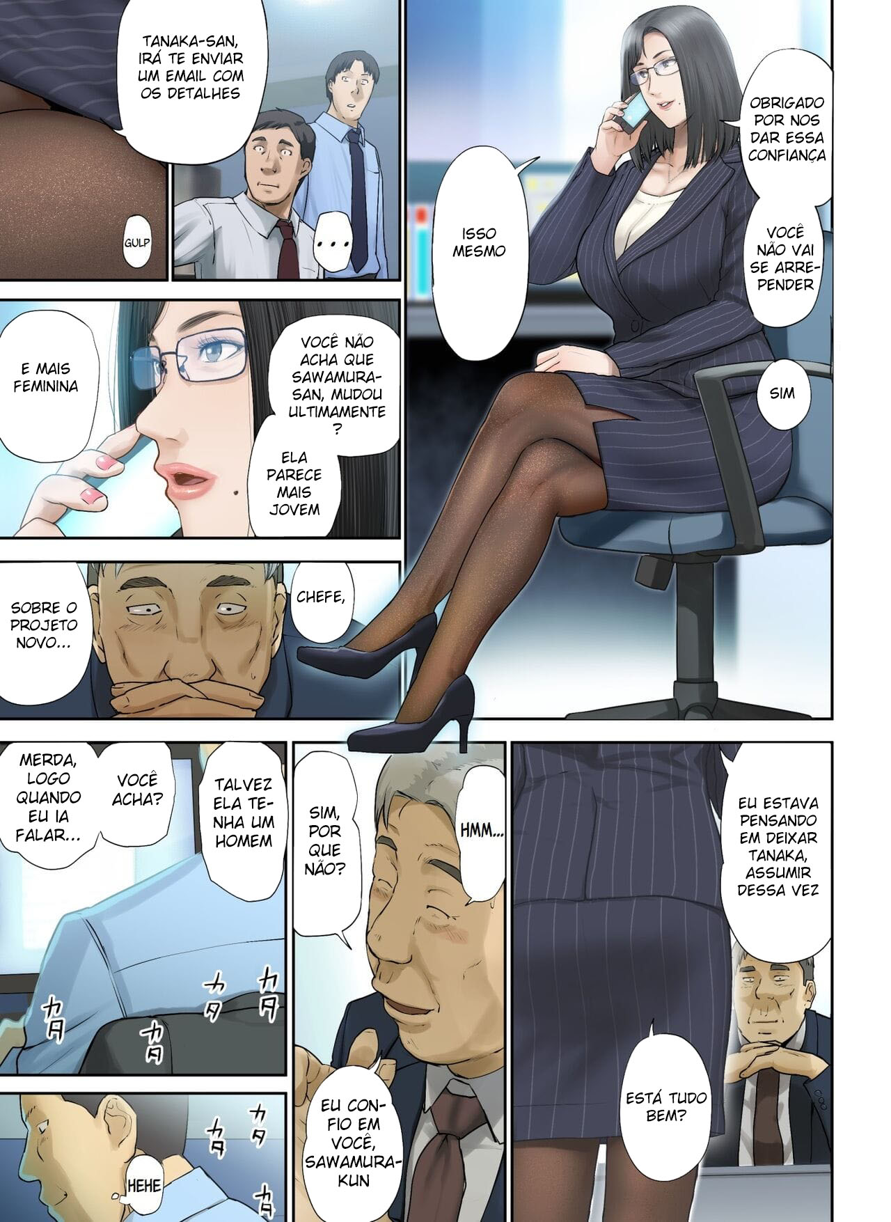 [Notícia Trágica] Engravidei a Velha Solteirona da Empresa - Page 62