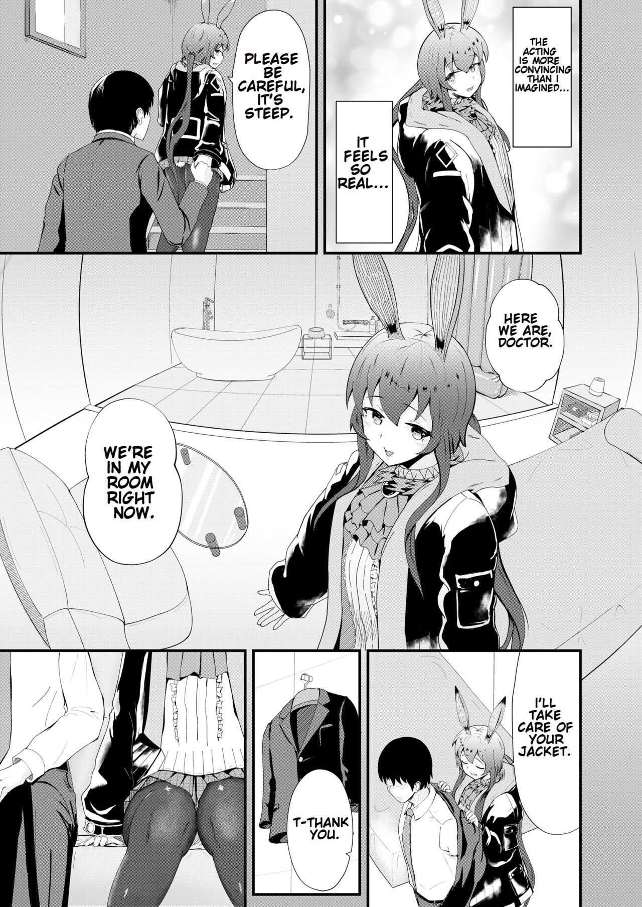 Honmono ja Nakute mo ~Cosplay Soap Amiya Hen~ Zenpen | Even If It’s Not Real – Cosplay Soapland Amiya – First Part - Page 7
