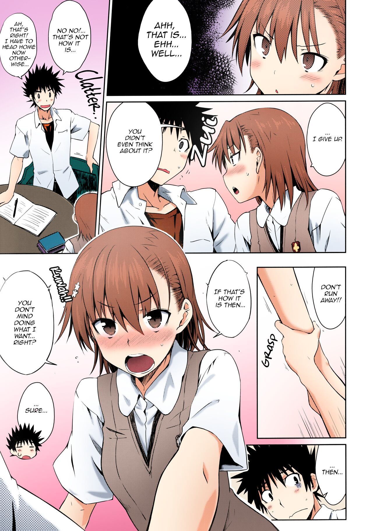 Natsuyasumi no Shukudai | Summer homework - Page 8