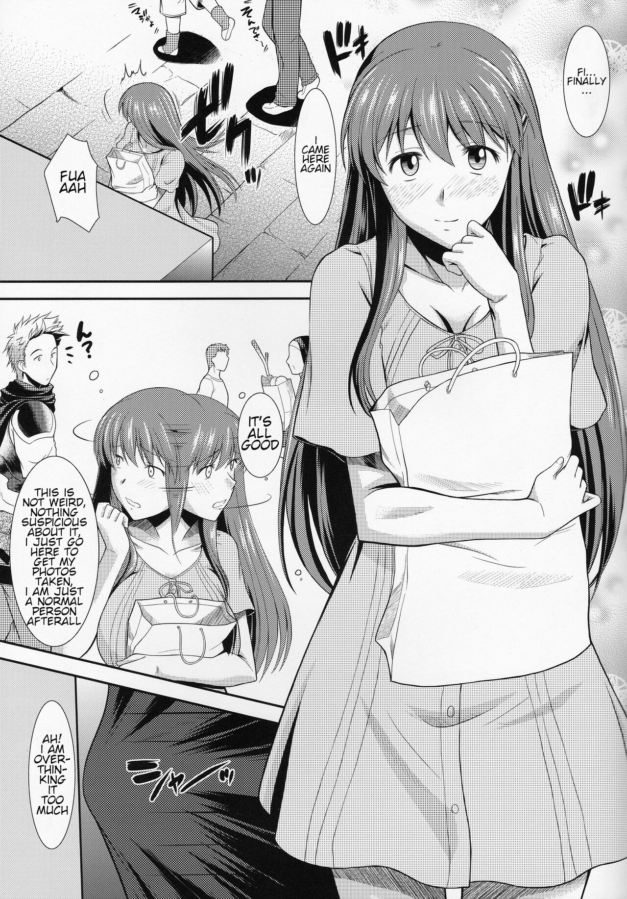 Hakuchuu ni Machinaka de Zenra Roshutsu Onanie Shichau notte Kimochi Ii - Page 8