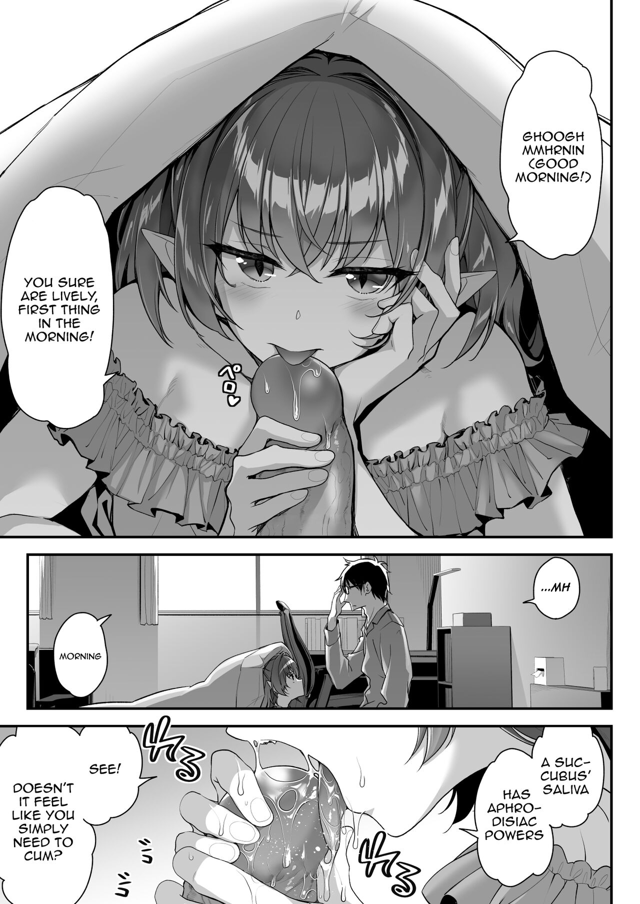Zako Succubus-chan wa Semen ga Hoshii no! | This Small Fry Succubus-chan Wants Your Sperm! - Page 10