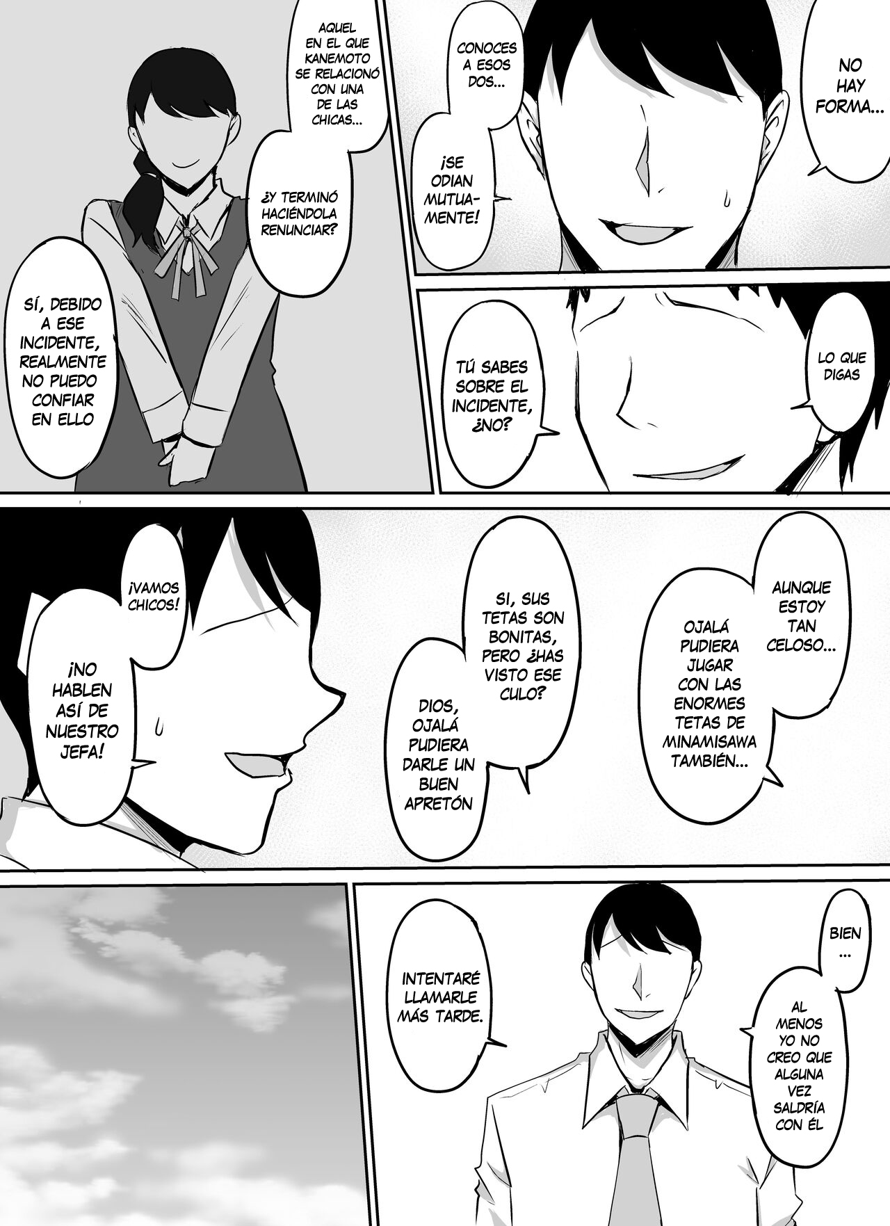 Akogare no Onna Joushi ga Douryou no Charao ni Otosareru Hanashi - Page 10