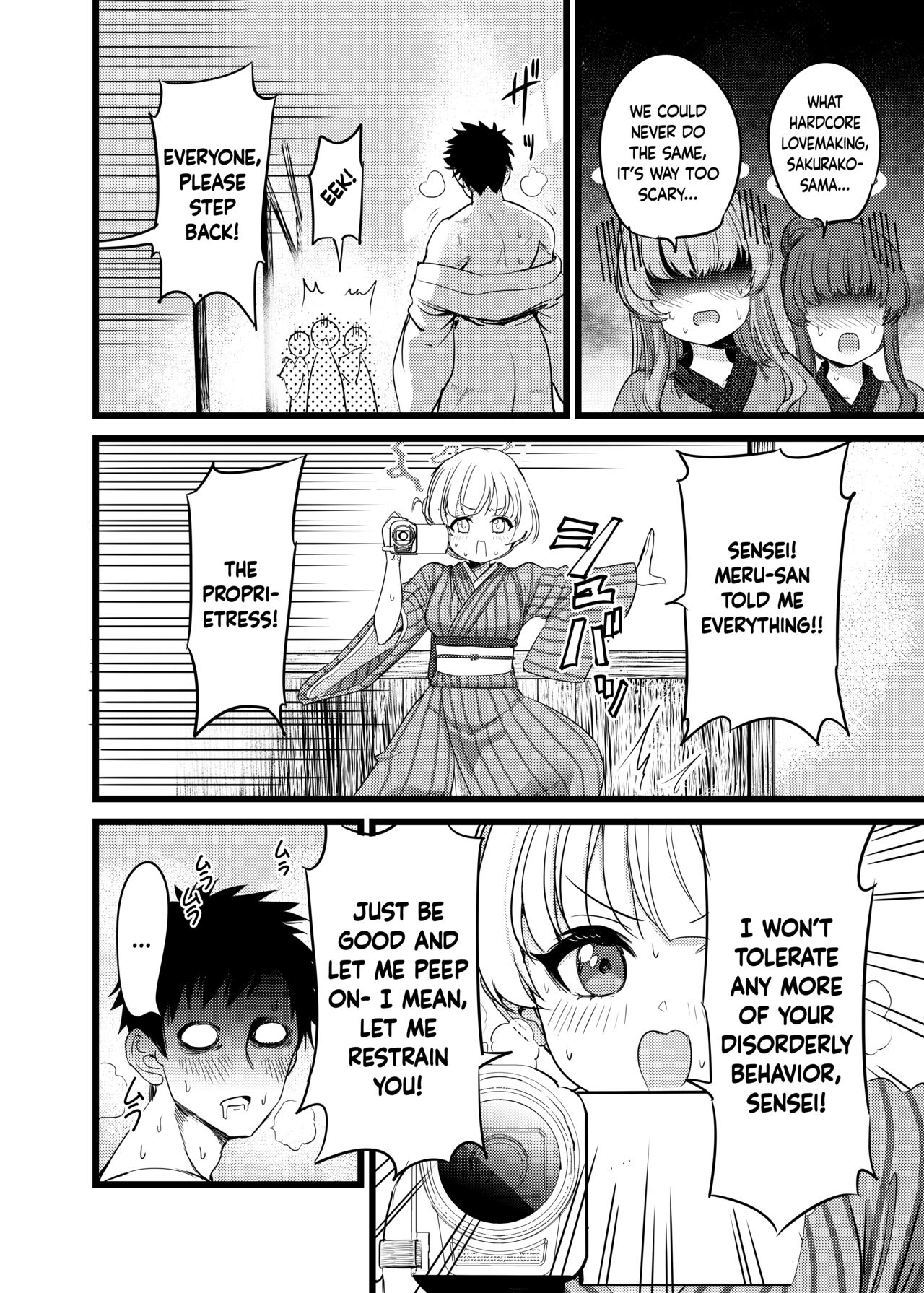 Yukemuri Biyaku Jiken!! Tatakae!! SEX Avengers!! | The Hot Springs Aphrodisiac Incident! Fight on, SEX Avengers!! - Page 11