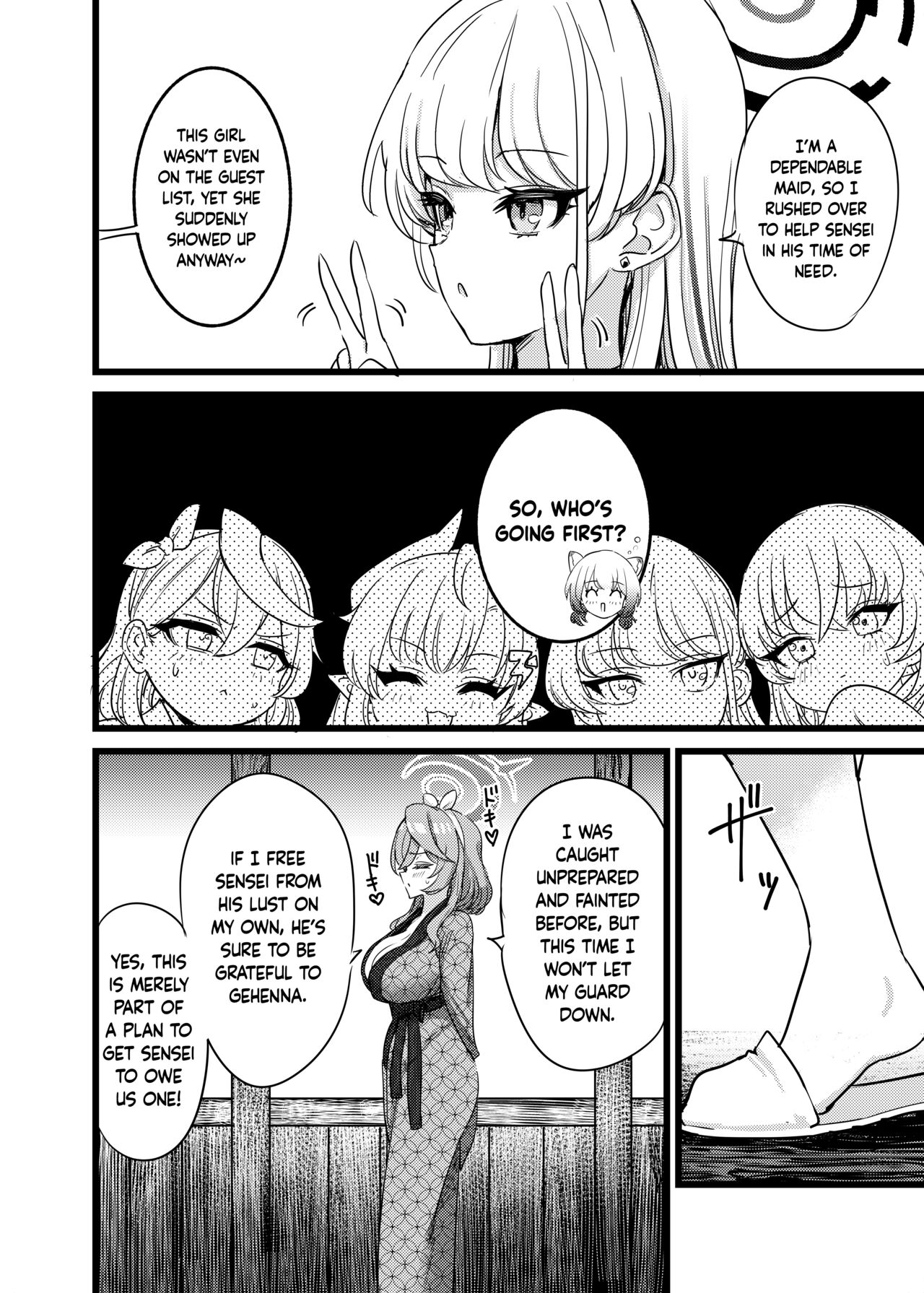 Yukemuri Biyaku Jiken!! Tatakae!! SEX Avengers!! | The Hot Springs Aphrodisiac Incident! Fight on, SEX Avengers!! - Page 15