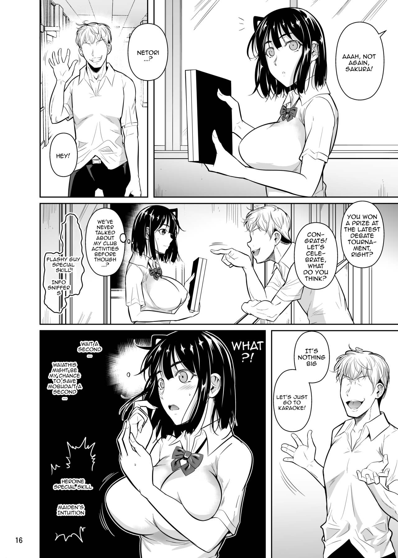 Bocchi no Mob ga Tadashii Sentaku o Shite Seiso Shoujo to Tsukiau. 2 Mochiron Sex mo Suru | A Loner Makes the Right Choices And Goes Out With a Seiso Girl. Of Course There’s Sex As Well 2 - Page 17