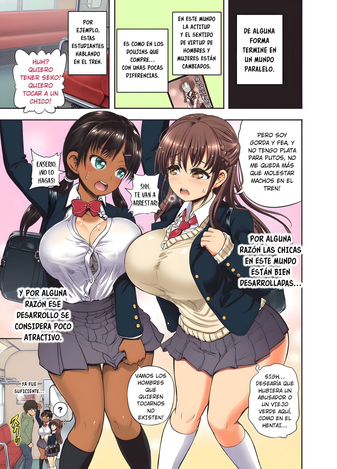 Teisou Gyakuten Goudou | Mundo paralelo – castidad inversa - Page 2
