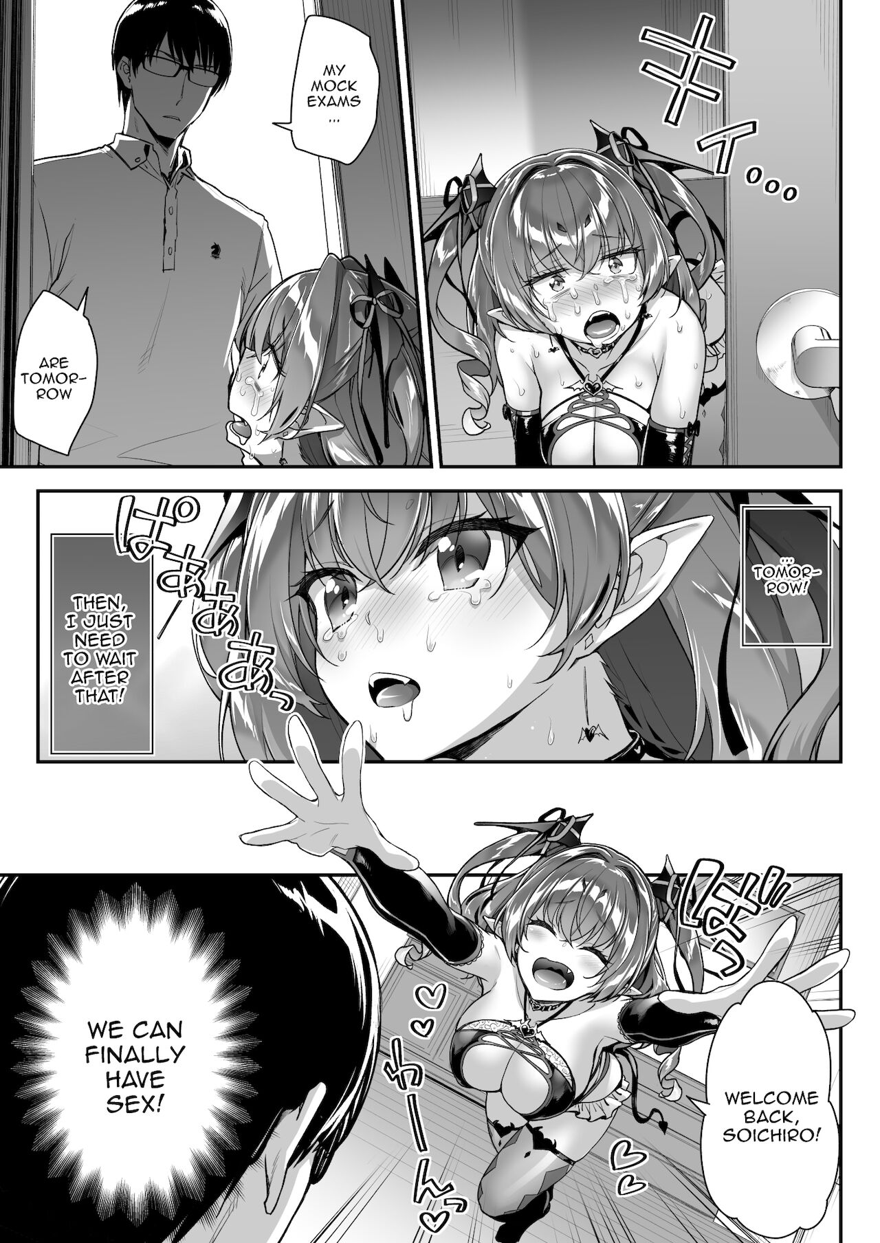 Zako Succubus-chan wa Semen ga Hoshii no! | This Small Fry Succubus-chan Wants Your Sperm! - Page 20