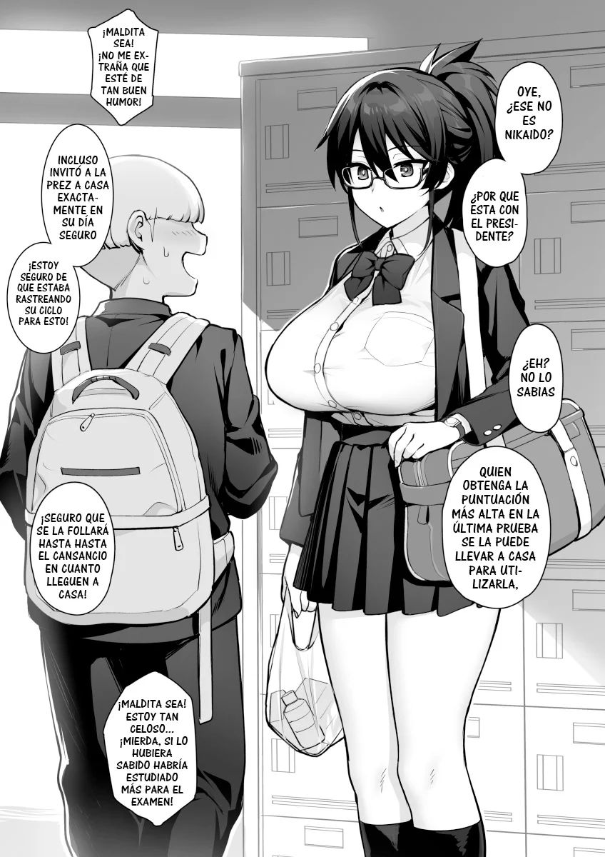 Atarashii Fuuki Iinchou wa Mune ga Ookii to Iu Uwasa ga Aru | Se Rumorea Que La Nueva Presidenta Del Comité Disciplinario Tiene Unos Pechos Enormes 1 - Page 23