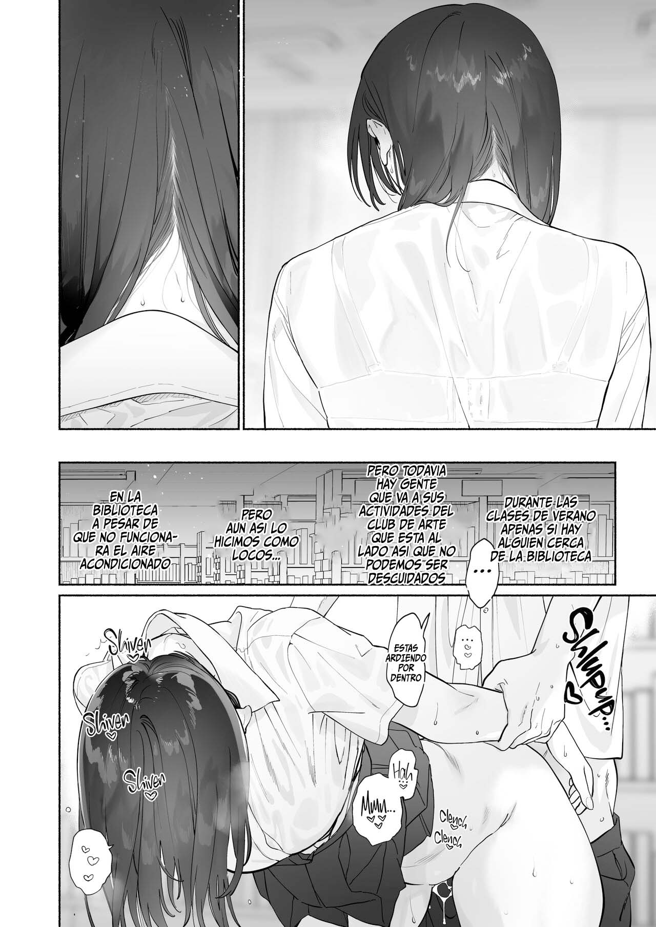 Mukuchi na Tosho Iin to Sex Zuke. Natsuyasumi Hen ~Sex zuke no Futsukakan…~ | Addicted to Sex With a Taciturn Library Committee Member: Summer Vacation - Page 23