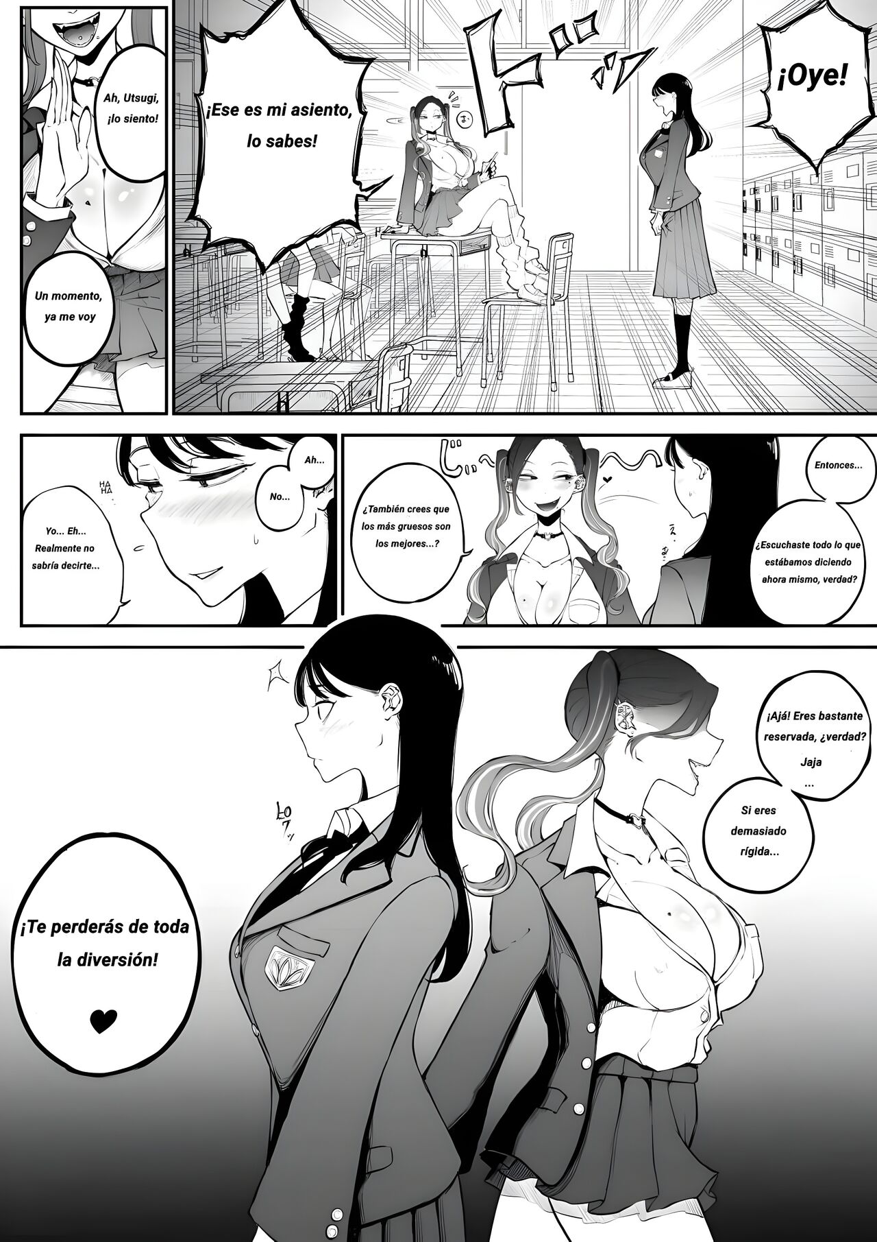 Yokkyuu Fuman Majime Joshi ga Class no Yariman Gal to Dosukebe H Shichau Hanashi. - Page 3