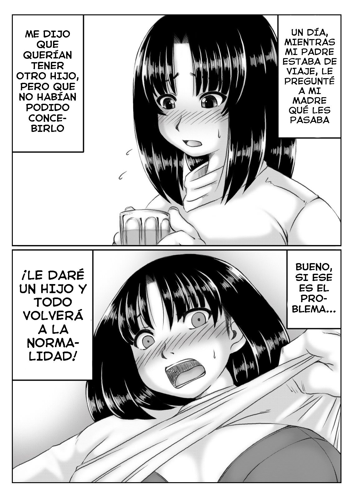 Gibo to Boku no Ninkatsu Keikaku | Mi Plan de Embarazo Para Mi Madre - Page 3