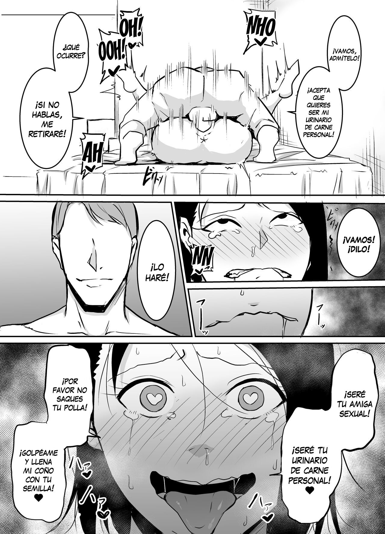 Akogare no Onna Joushi ga Douryou no Charao ni Otosareru Hanashi - Page 35