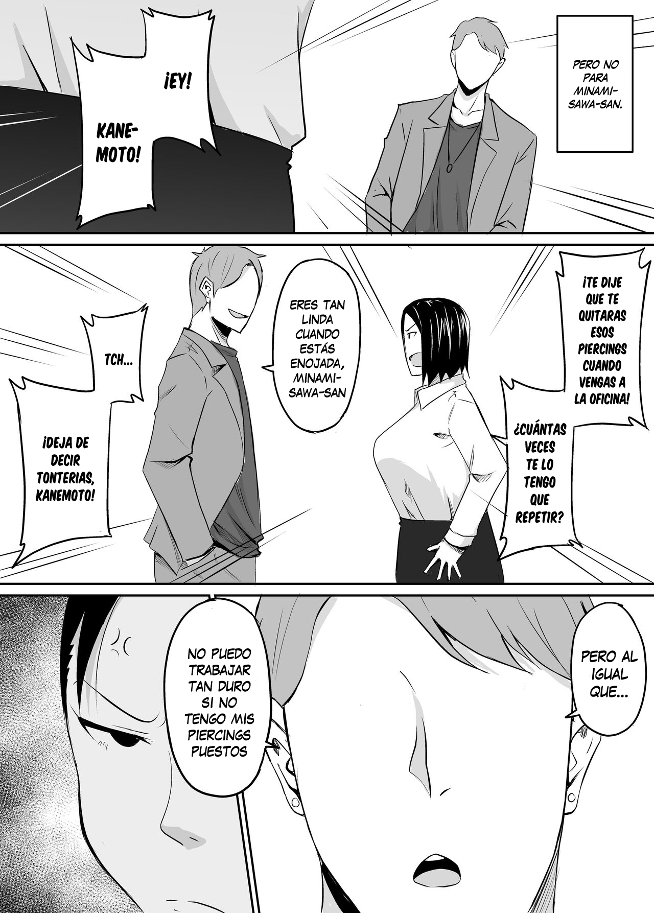 Akogare no Onna Joushi ga Douryou no Charao ni Otosareru Hanashi - Page 5