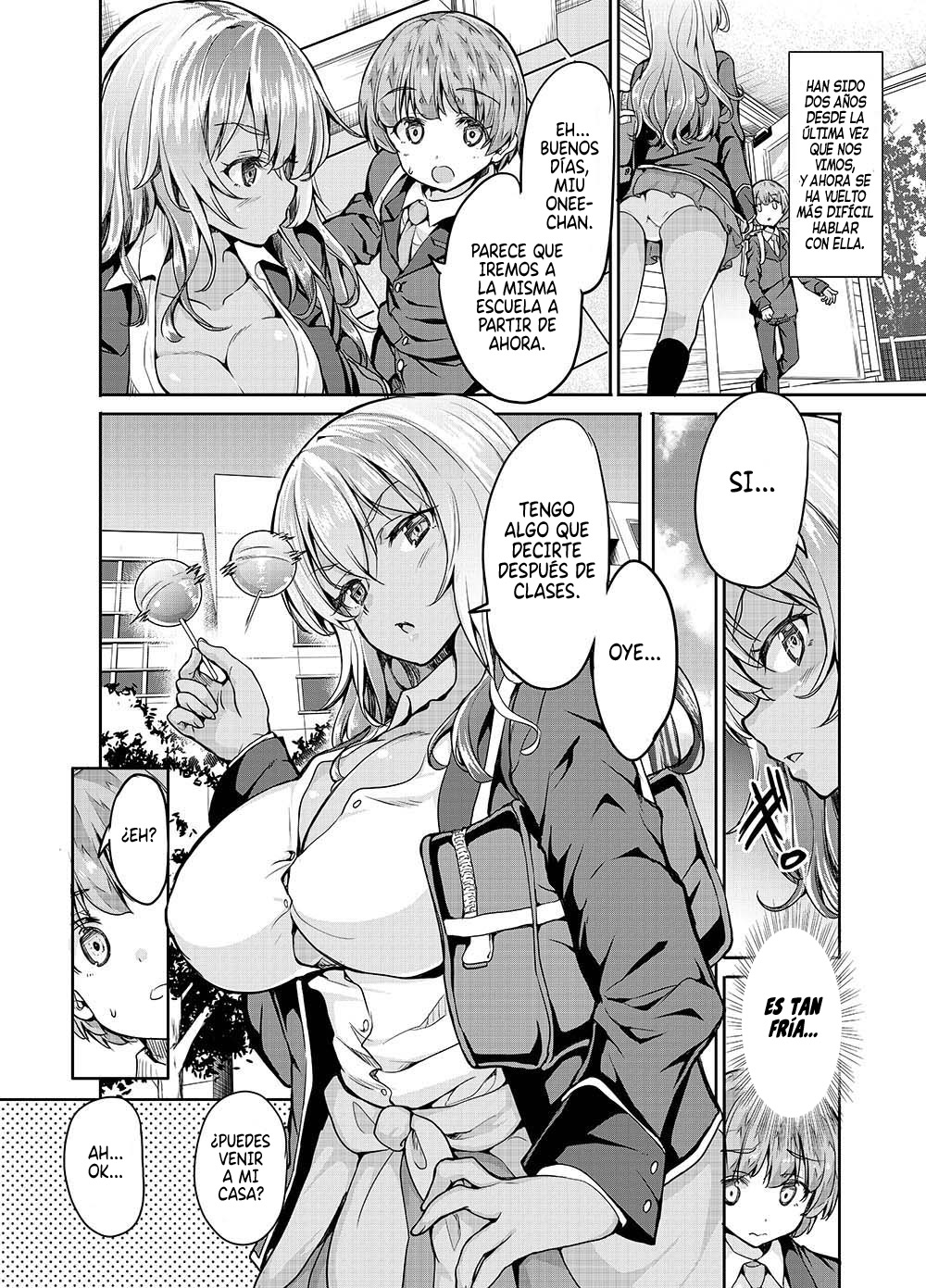 Kuro Gal Nee-san wa Iiko ni Shiteru to Sei Shori Sex Shite Kureru | Se un Buen Chico y ten Sexo con la Gyaru Onee-san - Page 5