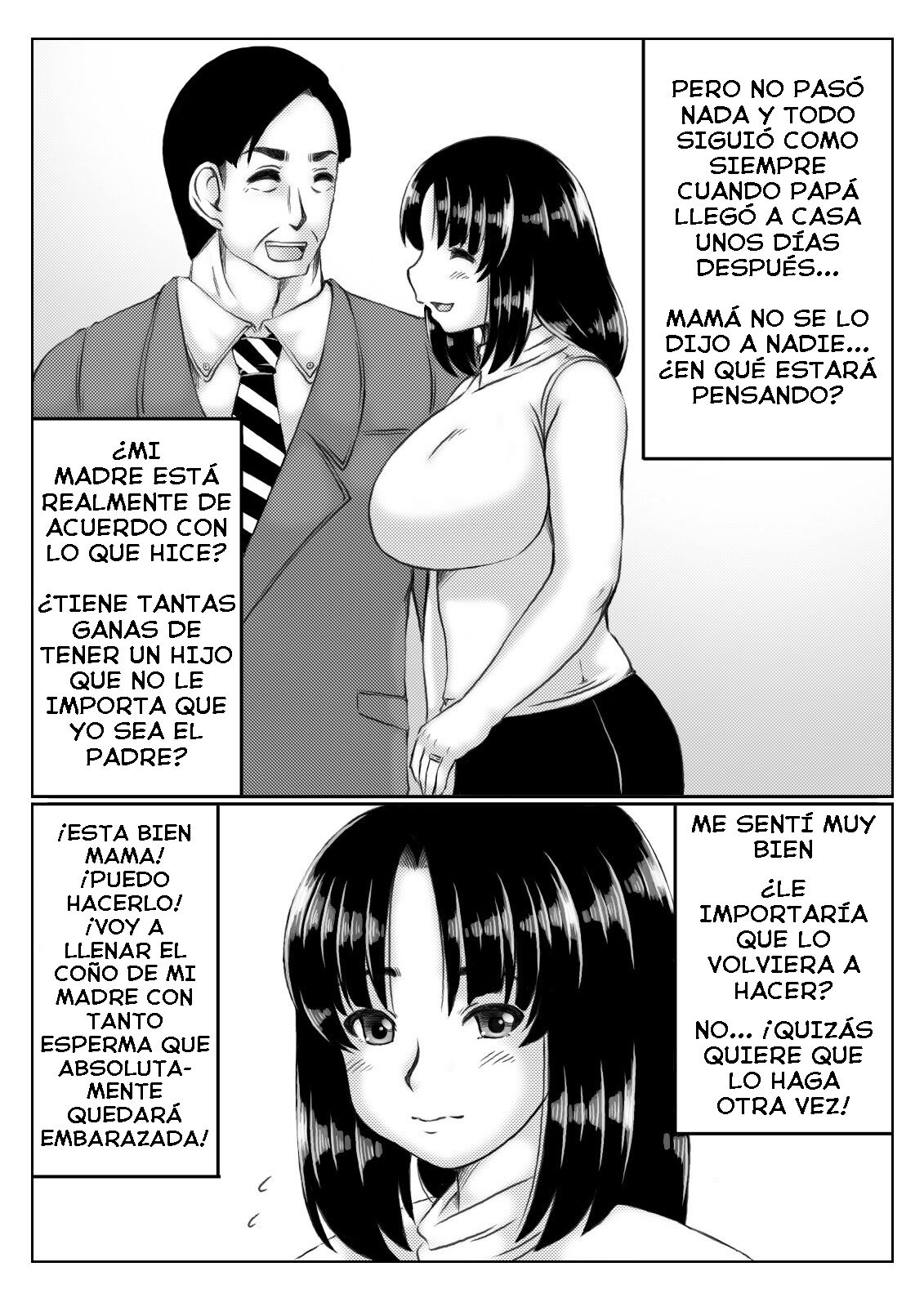 Gibo to Boku no Ninkatsu Keikaku | Mi Plan de Embarazo Para Mi Madre - Page 6