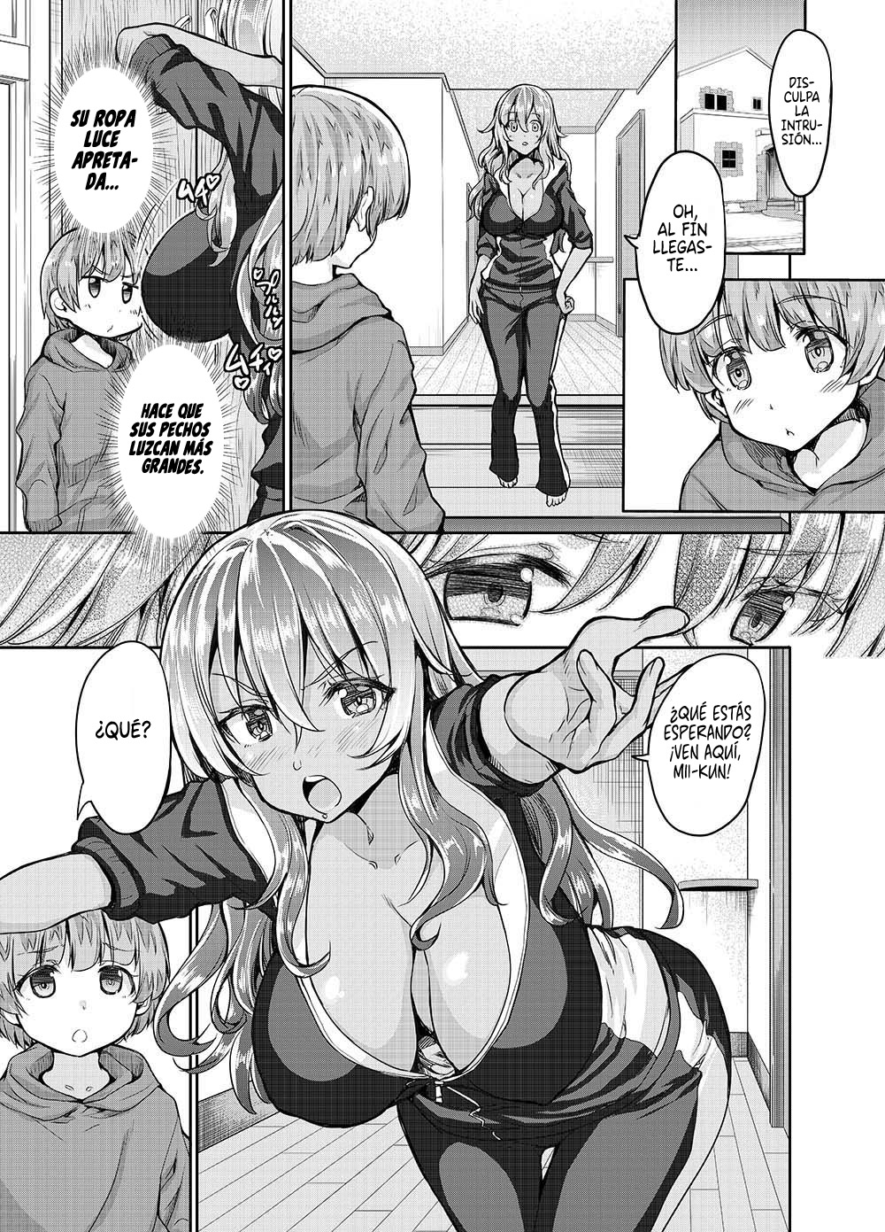 Kuro Gal Nee-san wa Iiko ni Shiteru to Sei Shori Sex Shite Kureru | Se un Buen Chico y ten Sexo con la Gyaru Onee-san - Page 6