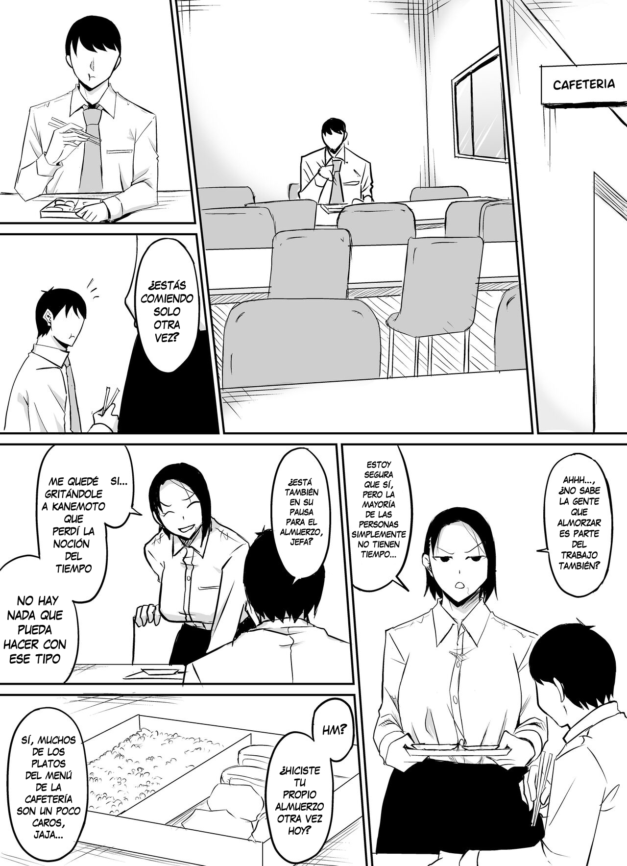 Akogare no Onna Joushi ga Douryou no Charao ni Otosareru Hanashi - Page 7