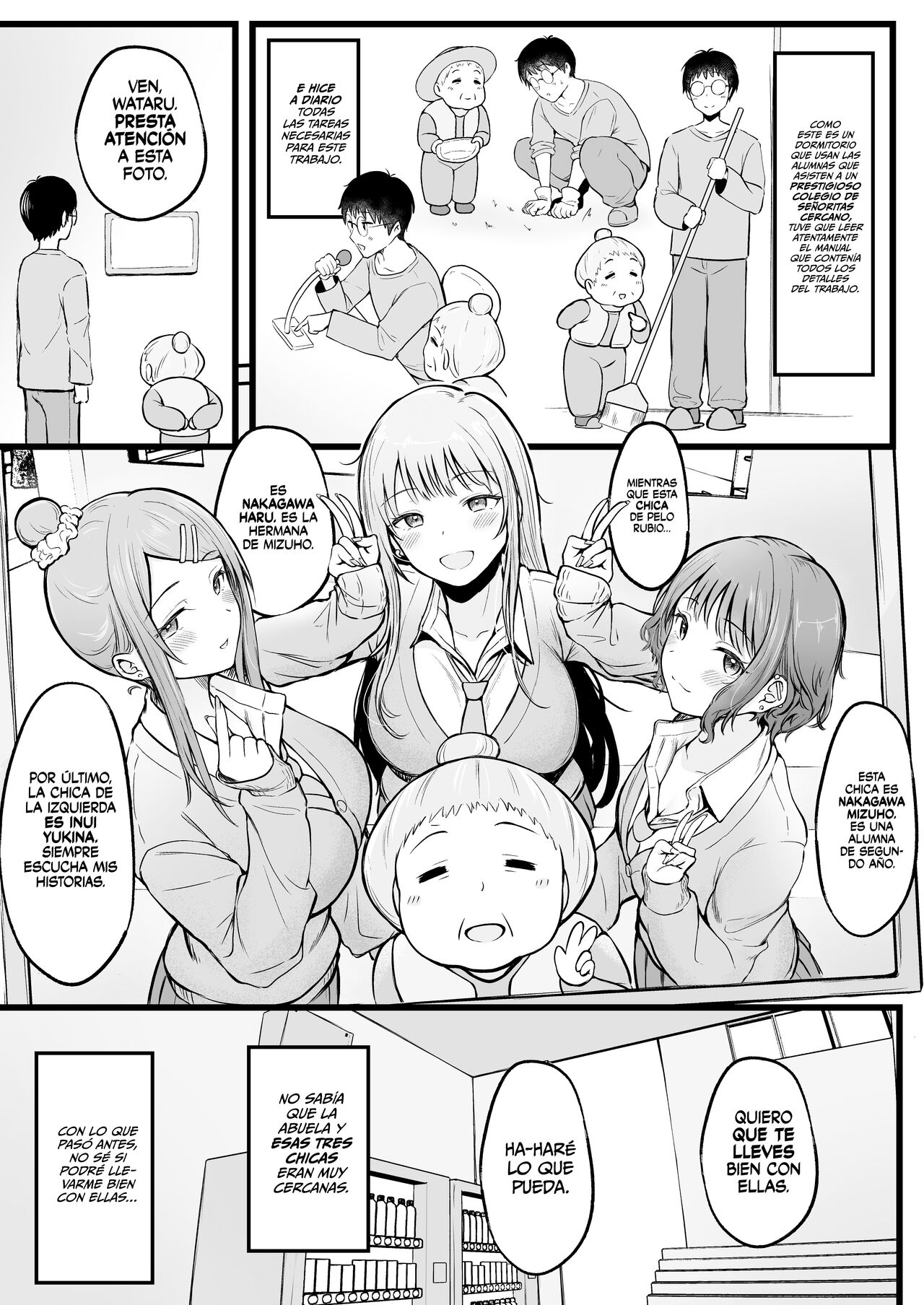oshiryou Kanrinin no Boku wa Gal Ryousei ni Furimawasarete masu | Soy el Administrador del Dormitorio de Chicas, Siendo Manipulado por las Chicas que Viven Ahí. - Page 7