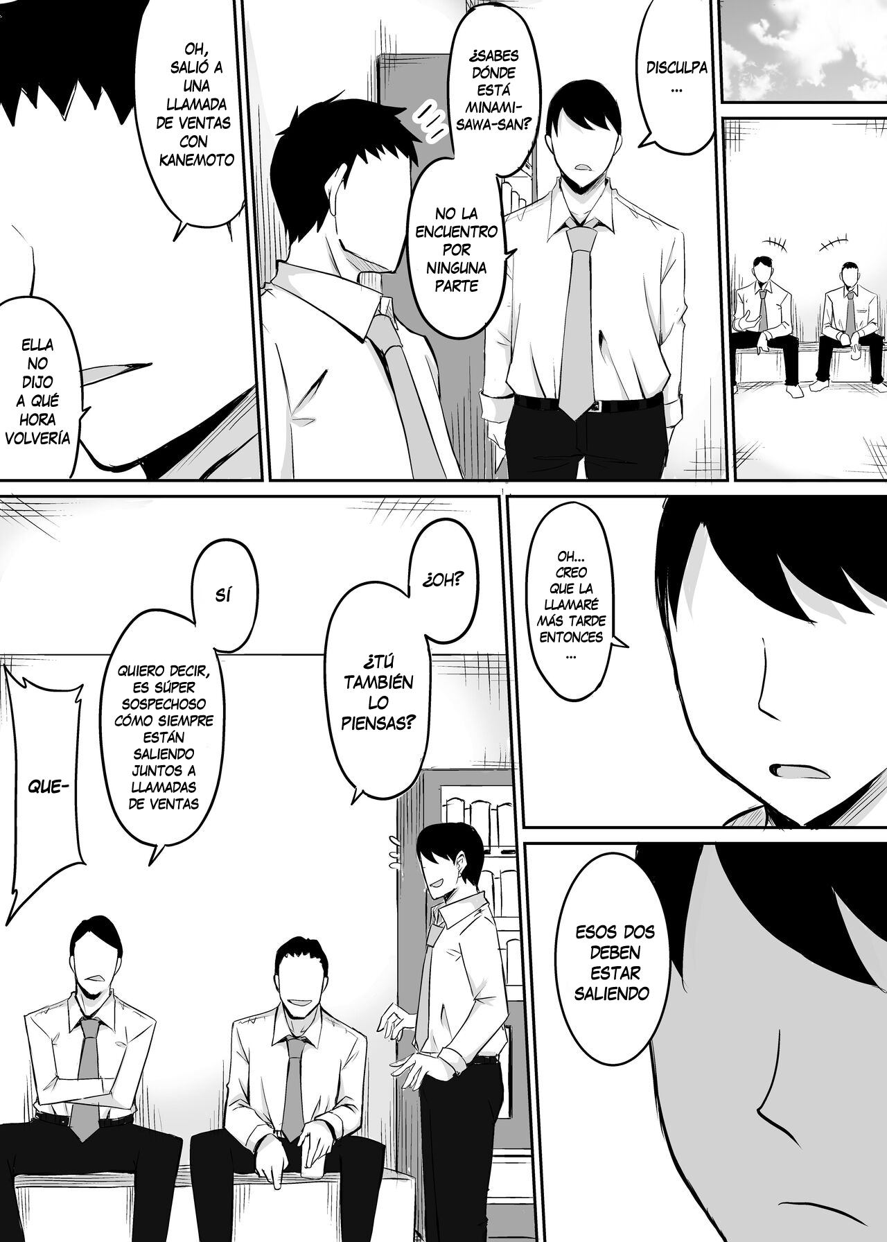 Akogare no Onna Joushi ga Douryou no Charao ni Otosareru Hanashi - Page 9
