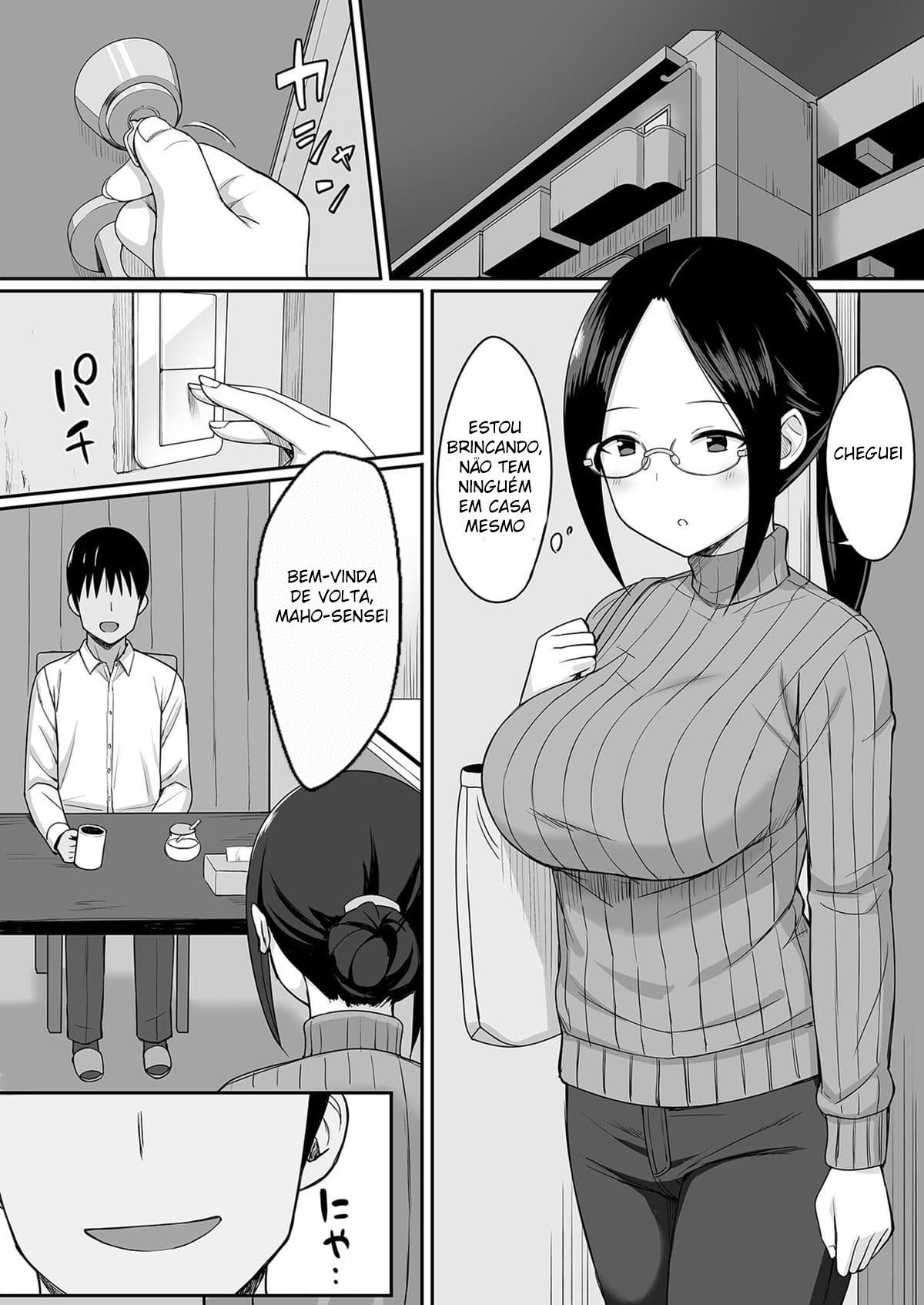 A Maldição da Obediência 4 ~ A Onahole Maho-Sensei á Vontade ~ - Page 2