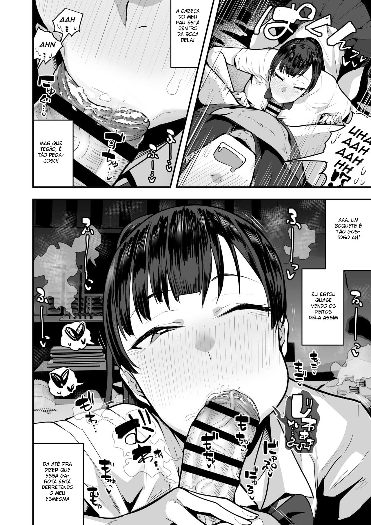 Imouto no Tomodachi ga Dosukebe Taishuu Fechi Sugite, Inkya no Ore to Kikenbi Nakadashi Hamemakuri - Page 14