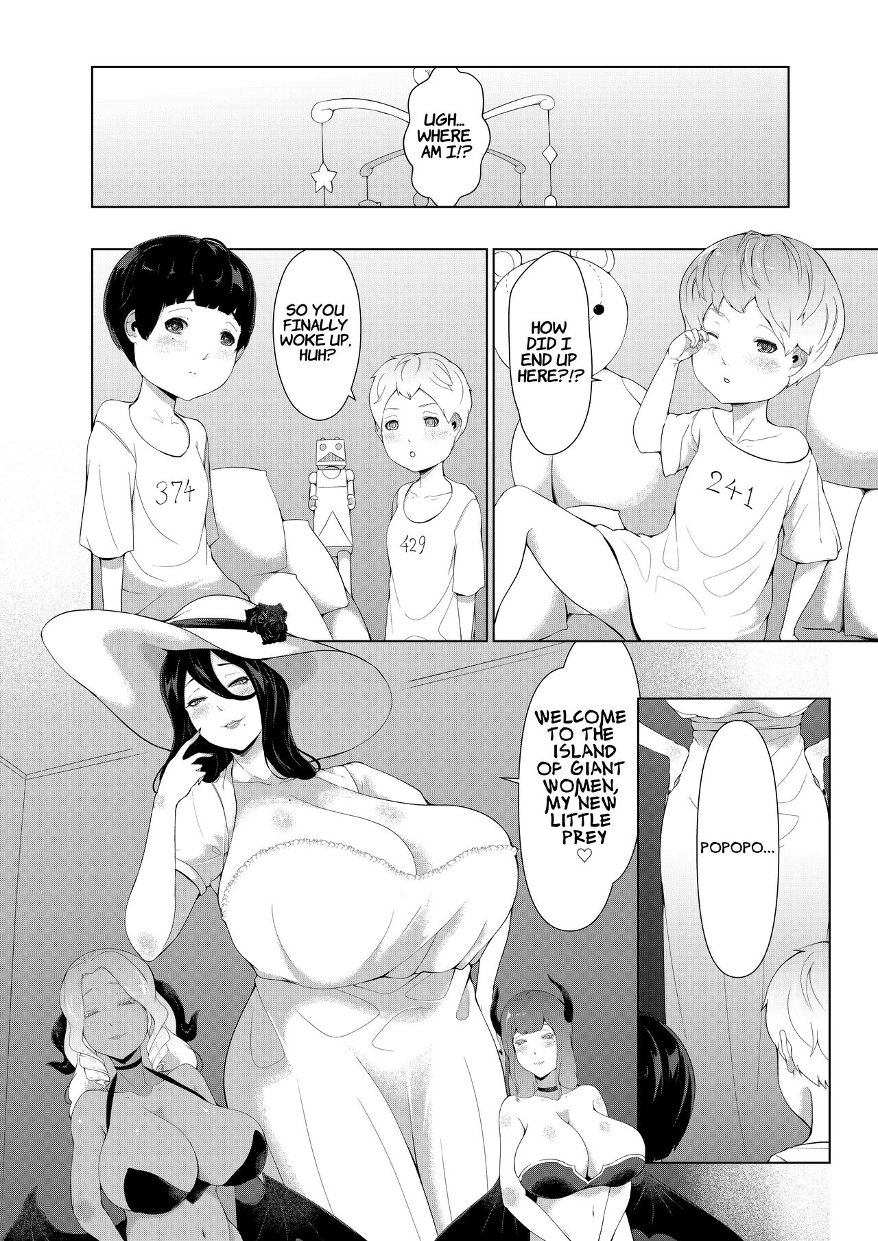 Giant Woman Island – Shota’s Forced Squeezing ~ Hasshaku-sama and Red Demon Edition ~ - Page 2