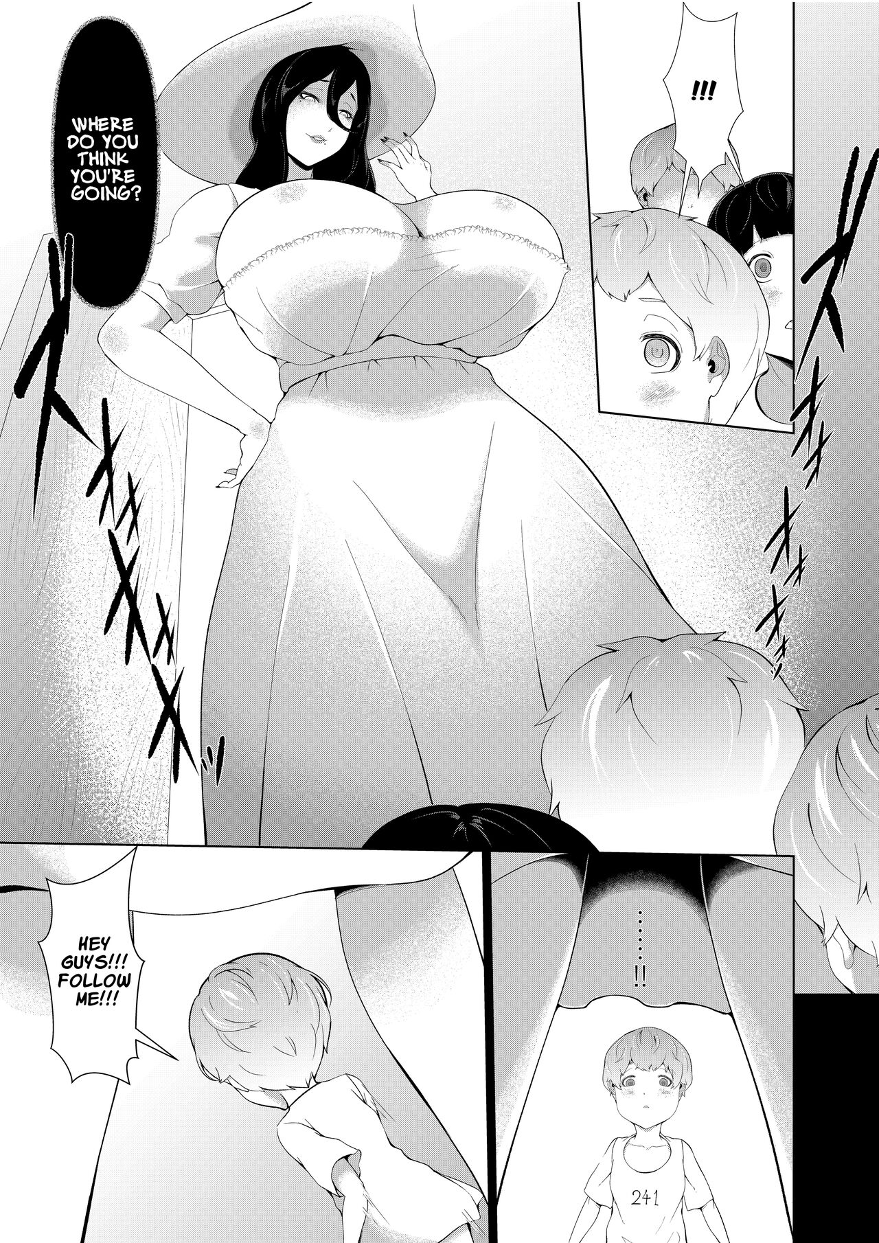 Giant Woman Island – Shota’s Forced Squeezing ~ Hasshaku-sama and Red Demon Edition ~ - Page 9