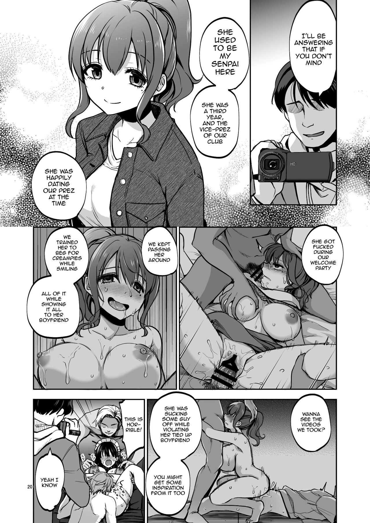 Omoide wa Yogosareru 2 ~Kokoro made Somerarete~ | Disgraced Memories 2 -Stained Down To The Heart- - Page 19