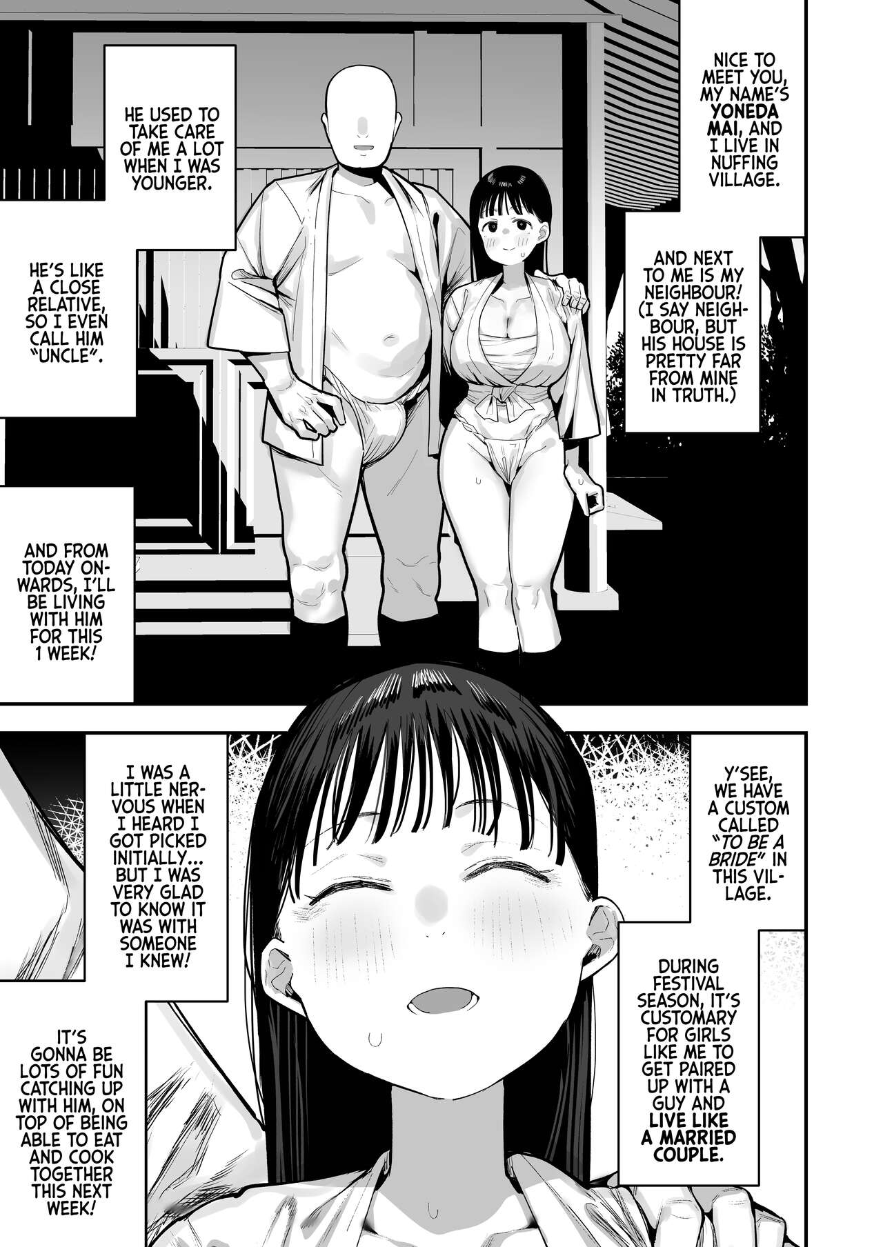 “Oyome-san no Renshuu” ga Aru Mura de no Toaru Danjo no Kiroku | An Account of Newlyweds During Their Village Custom of “A Bride-To-Be” - Page 26