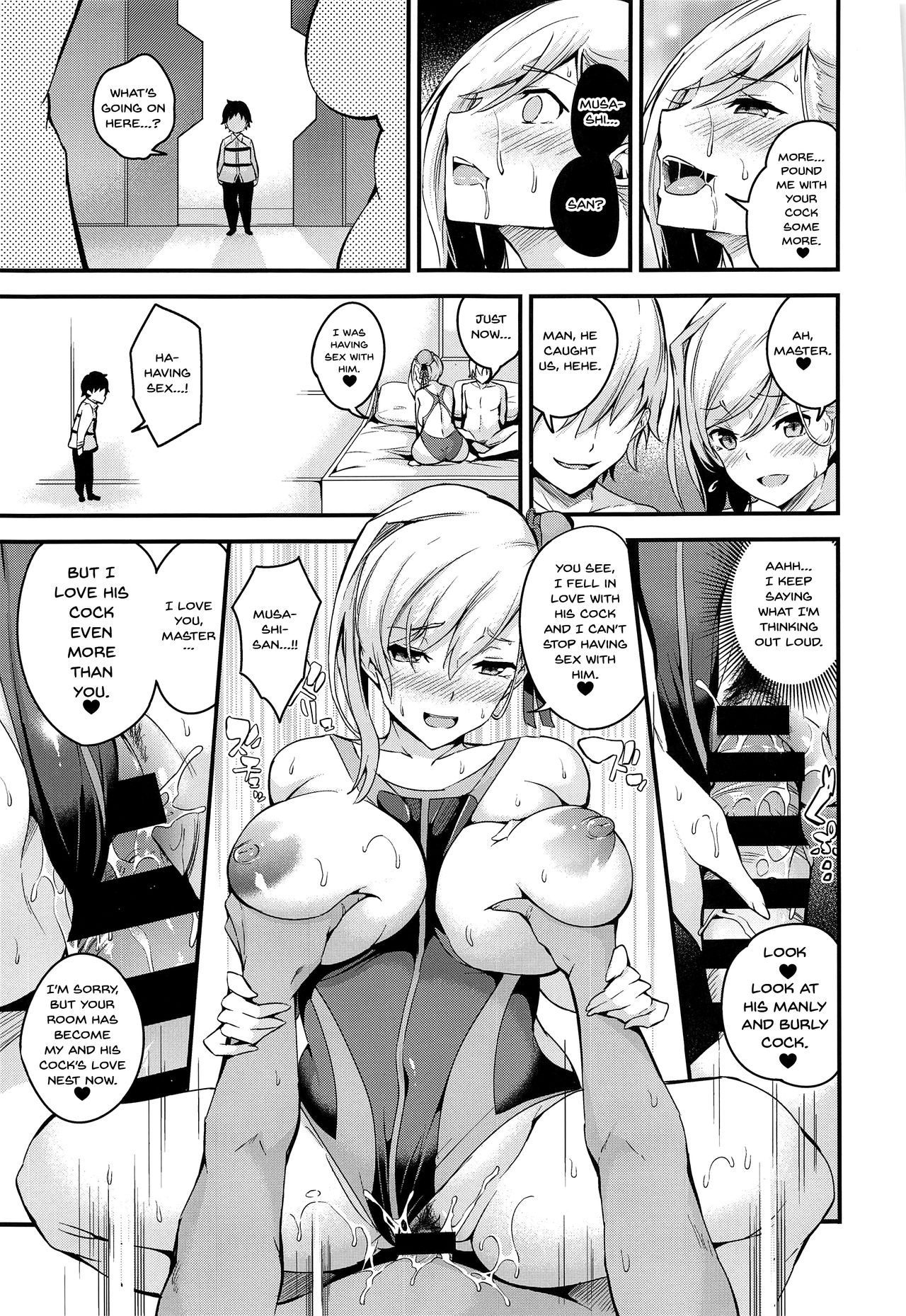 Musashi-chan no NTR Saimin | Hypno NTR With Musashi-Chan - Page 34