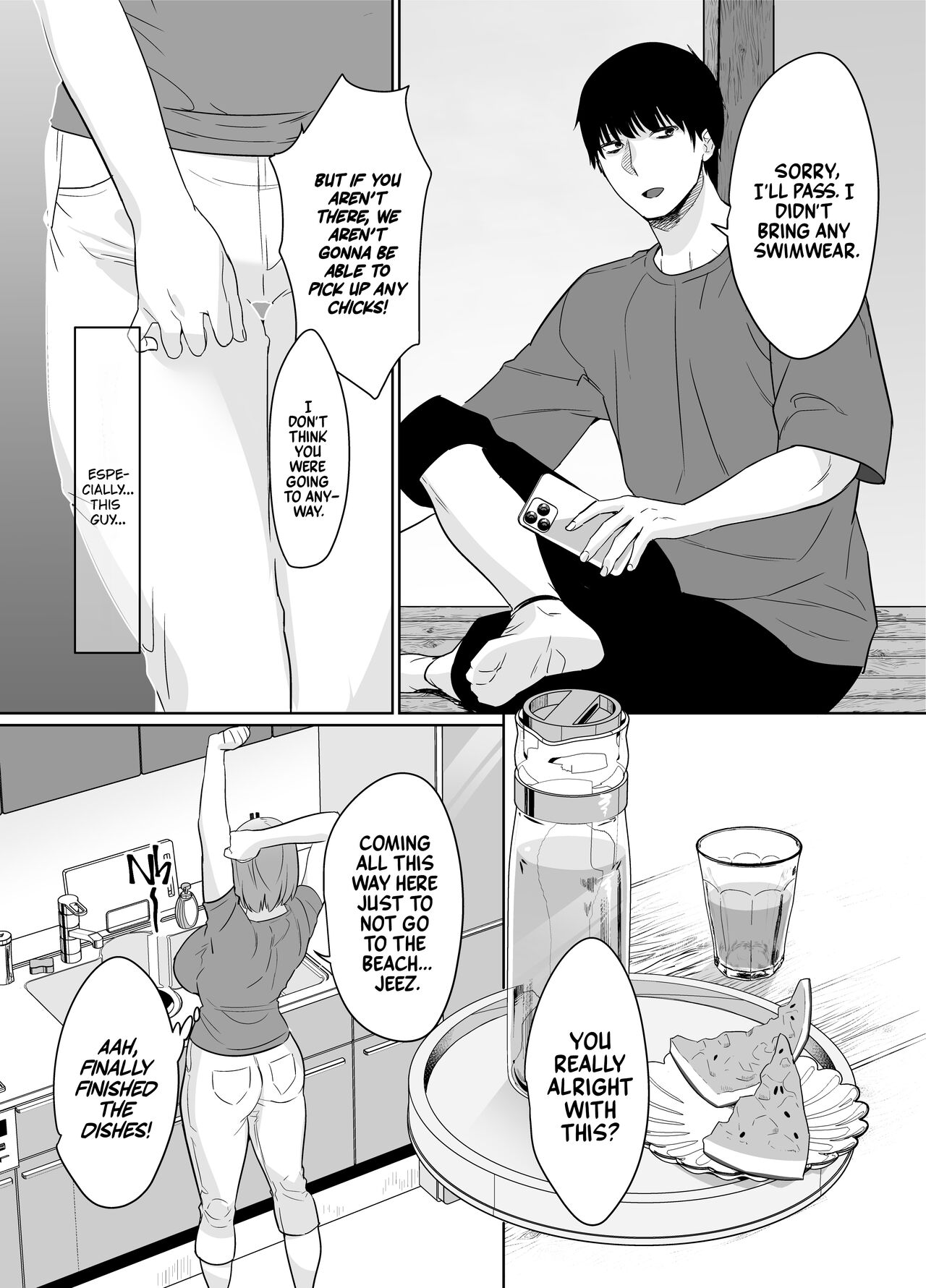 Natsu, Inaka. Tomodachi no Hahaoya to Amaku Tokeyuku Atsui Sex | Rural, Summer. Hot Sweet Sex with My Friend’s Mom - Page 6