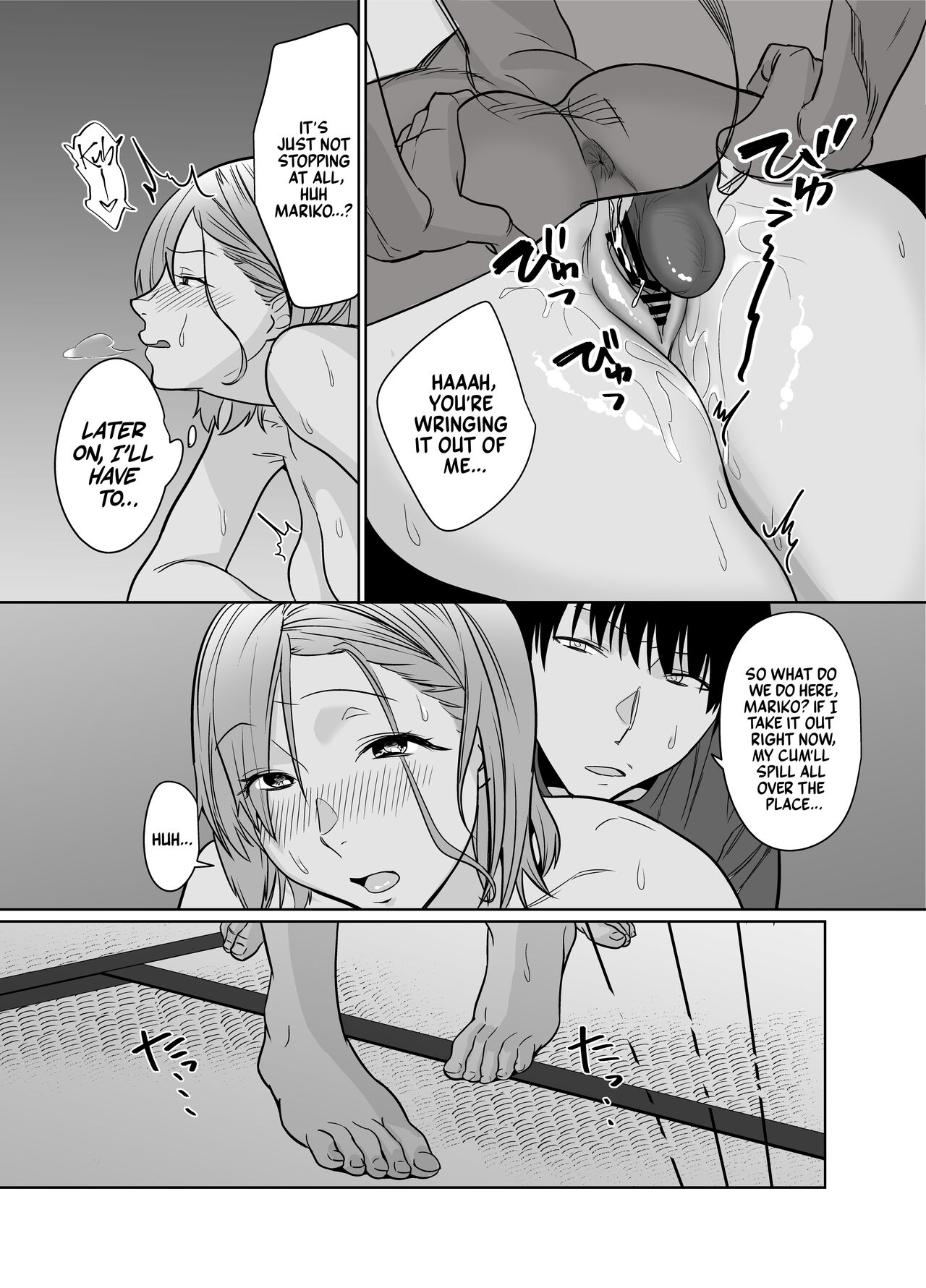 Natsu, Inaka. Tomodachi no Hahaoya to Amaku Tokeyuku Atsui Sex | Rural, Summer. Hot Sweet Sex with My Friend’s Mom - Page 33
