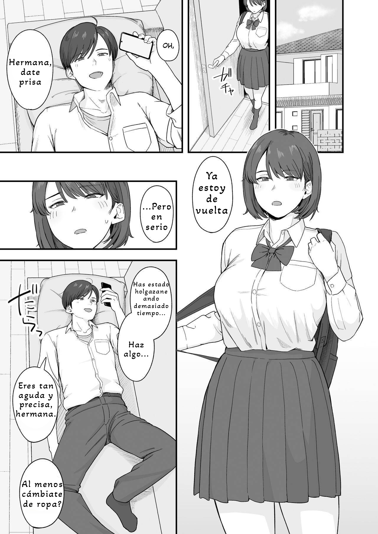 Benkyou ni Shuuchuu shitai Muttsuri na Ane wa, Karada no Aishou Bacchiri na Otouto no Sasoi o Kotowarenai - Page 3