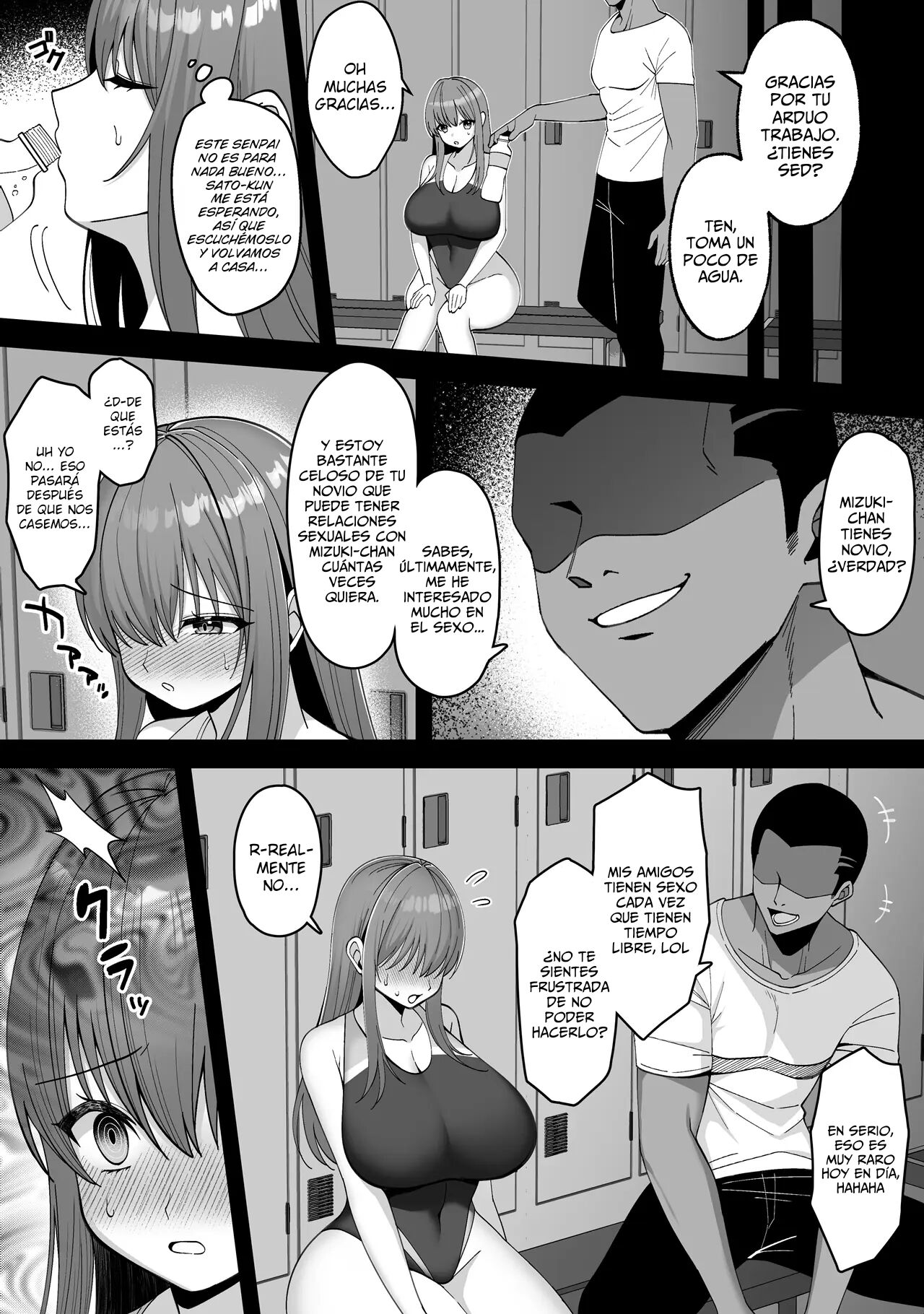 Suieibu no Kanojo ga Netorarete Charao no Kyokon ni Ochiru made - Page 7
