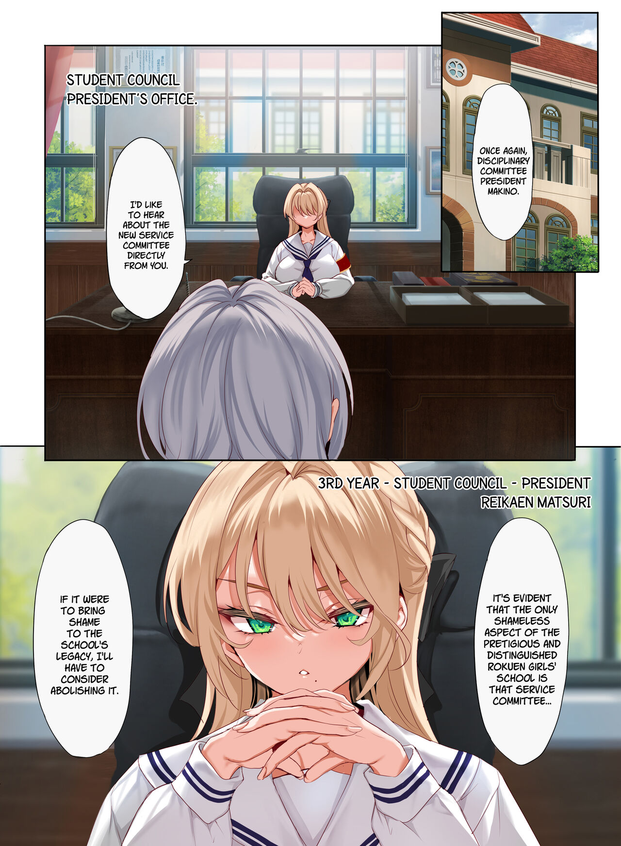 Jogakkou de Otoko Hitori na node Kousoku de Seiyoku no Hakeguchi ni Sareru Nichijou 3-Jigenme - Page 4