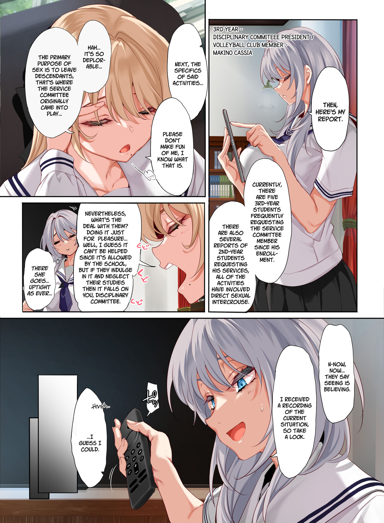 Jogakkou de Otoko Hitori na node Kousoku de Seiyoku no Hakeguchi ni Sareru Nichijou 3-Jigenme - Page 5