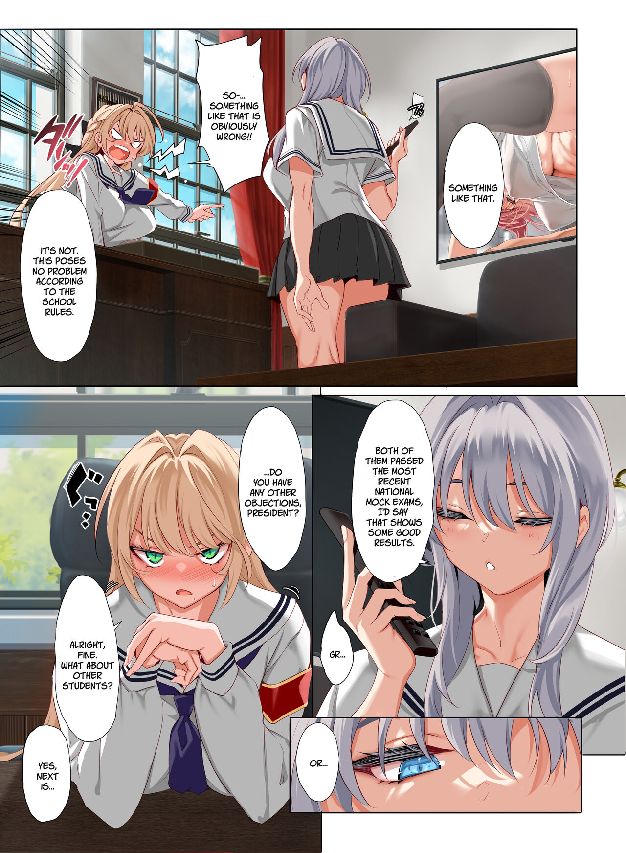 Jogakkou de Otoko Hitori na node Kousoku de Seiyoku no Hakeguchi ni Sareru Nichijou 3-Jigenme - Page 11