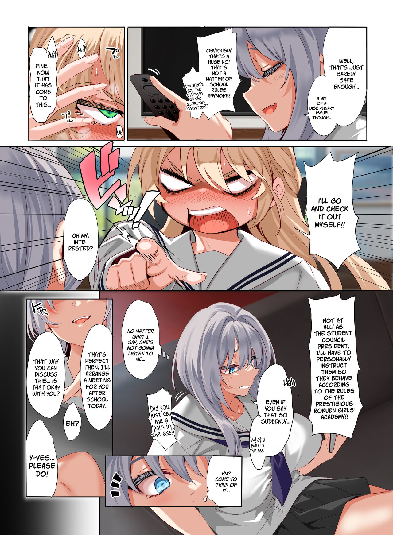 Jogakkou de Otoko Hitori na node Kousoku de Seiyoku no Hakeguchi ni Sareru Nichijou 3-Jigenme - Page 17