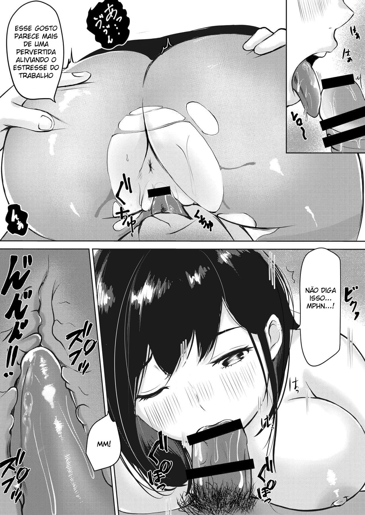 A Senpai Séria faz Hora Extra Enquanto é Forçada a Gozar Até de Manhã - Page 23