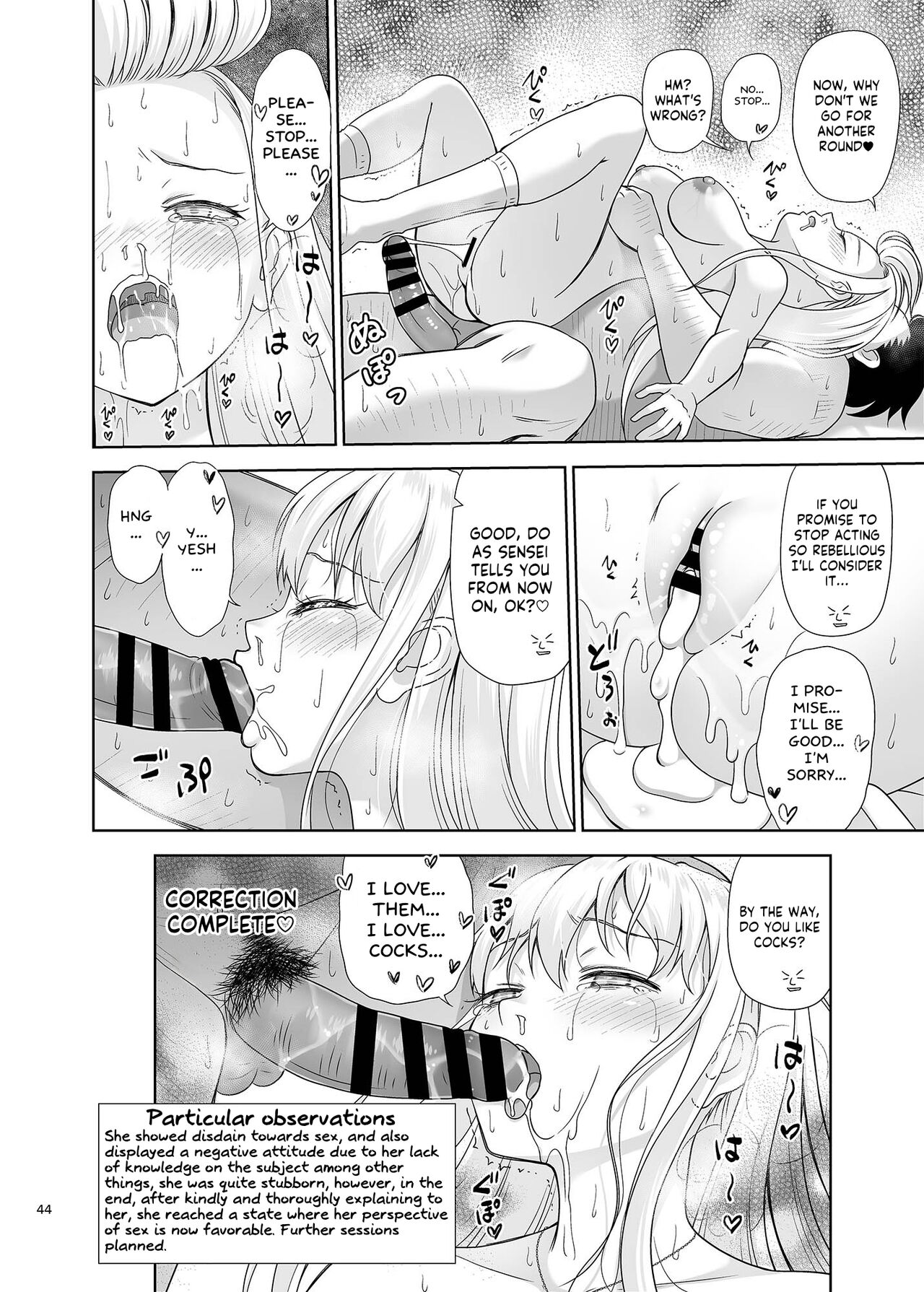 Sei Shidouin no Oshigoto 6 Namaiki ni mo Shio Taiou Kamashite Kita node Wakarasete Ageta - Page 43