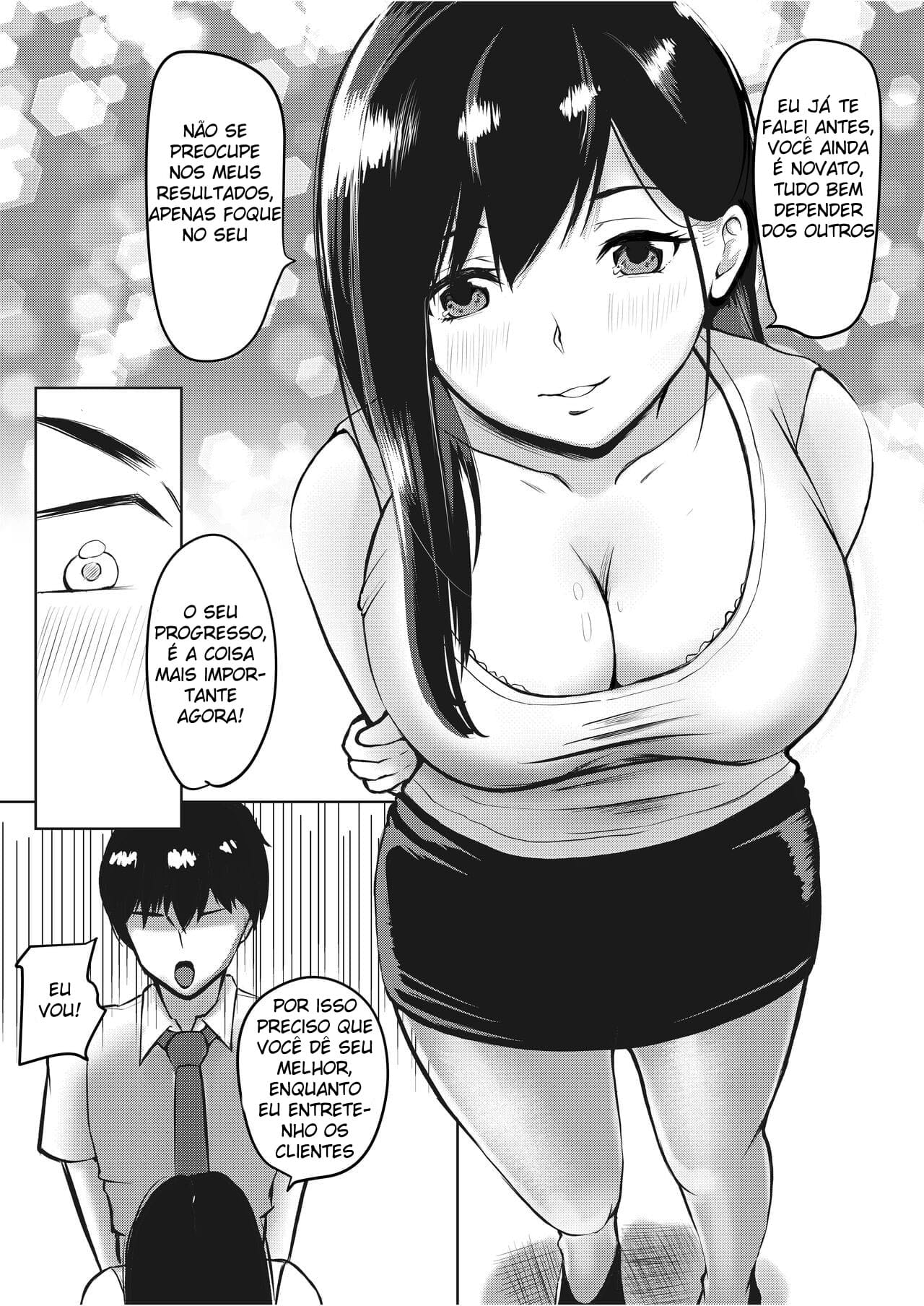 A Senpai Séria faz Hora Extra Enquanto é Forçada a Gozar Até de Manhã - Page 8