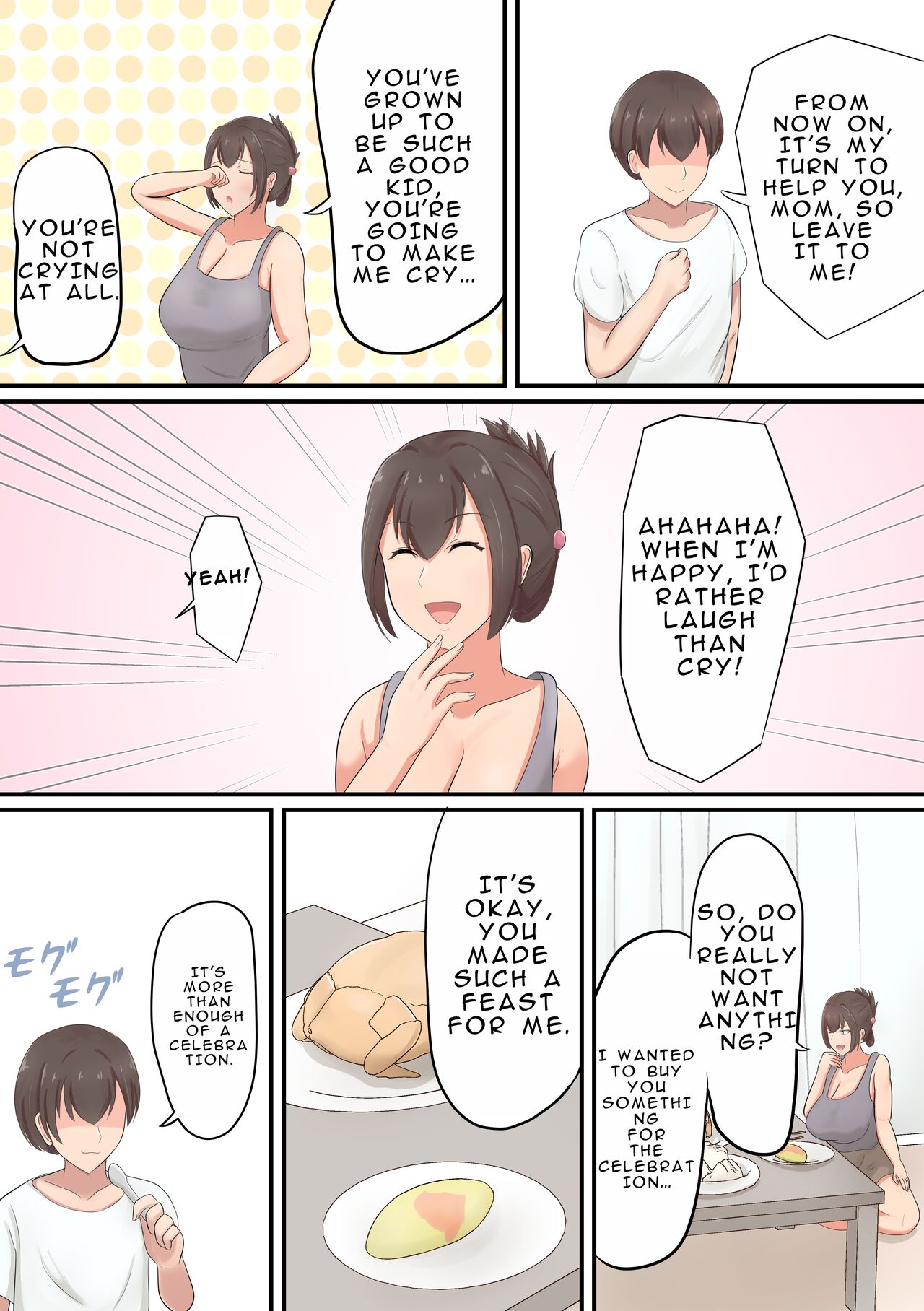 Oiwai ni Okaa-san ga Fudeoroshi Shite Kureta Hanashi - Page 3