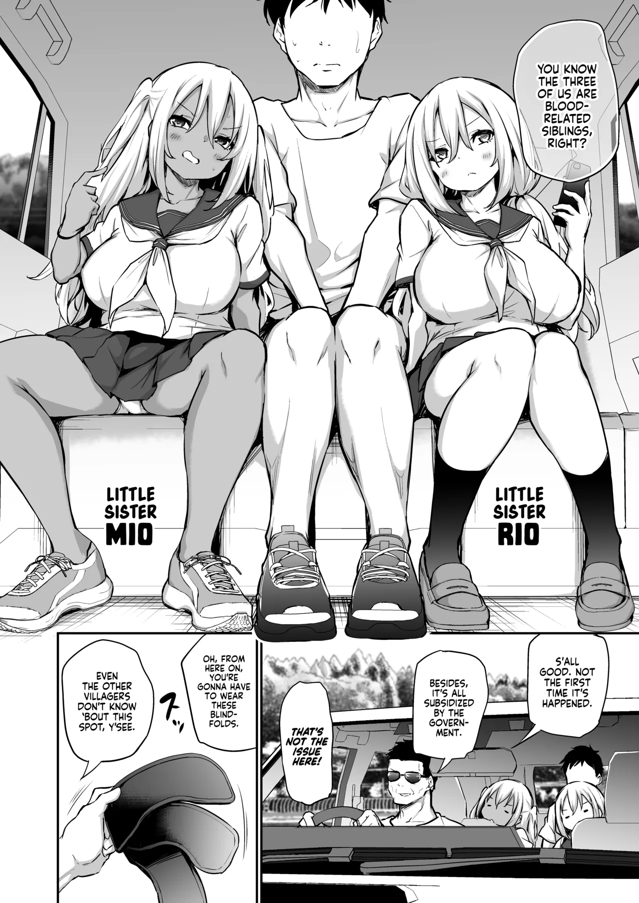 Imouto-tachi o Haramasenai to Derarenai Mura - Page 4