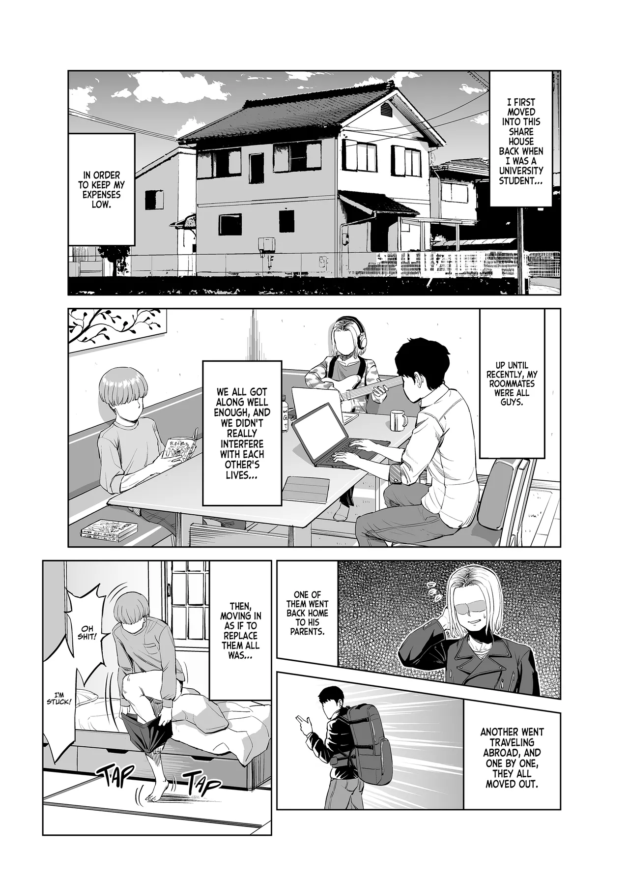 Yokkyuu Fuman na Share House no Juunin Otagai Seiyoku Tsuyoi node Souiu Kankei ni Nacchaimashou ka - Page 7